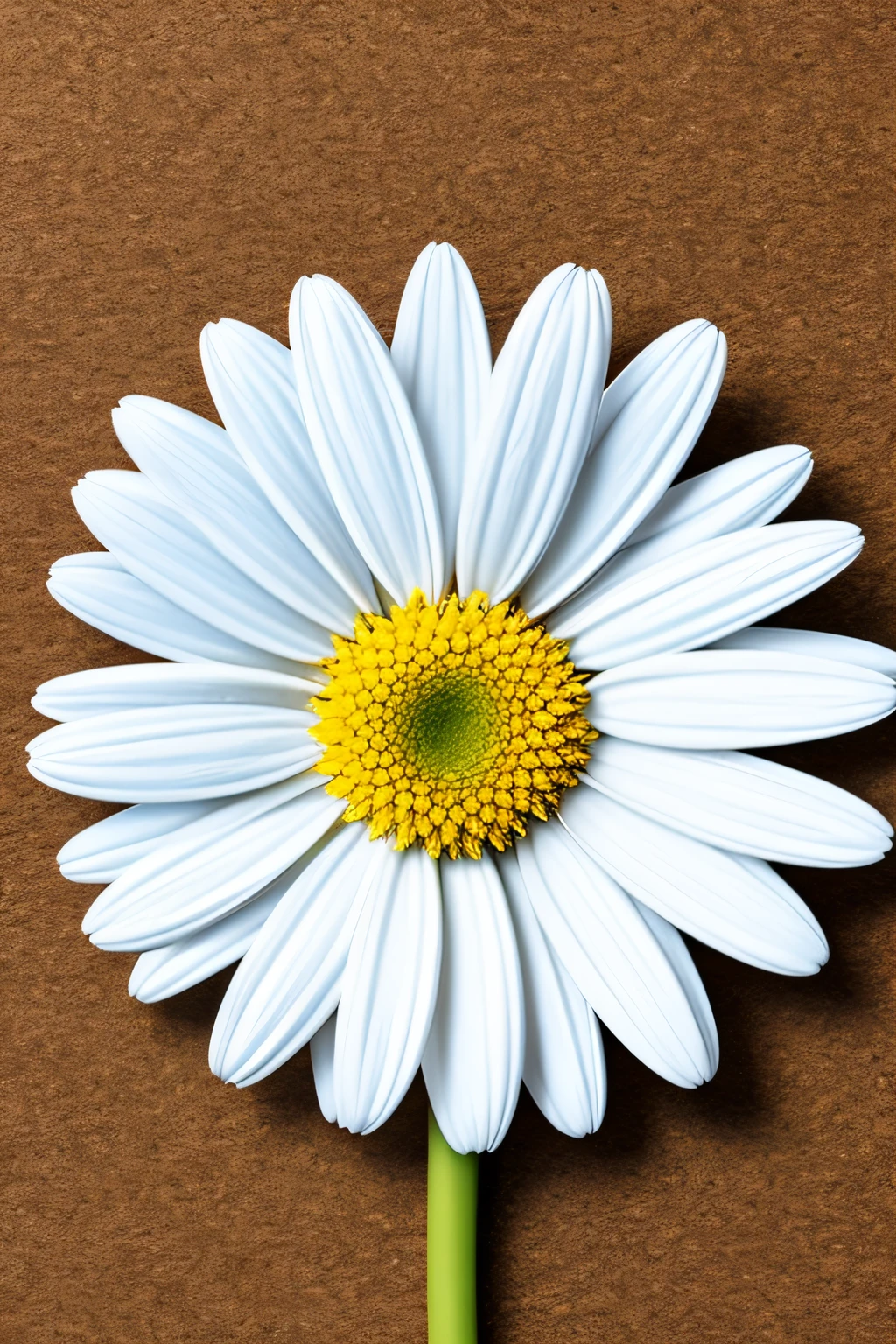 cartoon white daisy