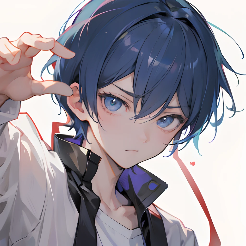 highest grade,(1boy:1.2), tmasterpiece, Best quality, 超高分辨率, Neon Genesis Evangelion, Mild tempered、value friends。His usual personality is that he is very timid and afraid of getting into trouble.、Introverted and low self-confidence，Not good at communicating with others。Has an introverted and tangled character，Don&#39;t like to meet strangers，Always living according to other people&#39;s requirements。I am used to closing my heart to the outside world─but I am unwilling to contact others and at the same time I care about what others think of me.，He is a fundamentally contradictory person。Later, I slowly opened my heart while getting along with my friends.。Seemingly weak but very stubborn，In extreme circumstances, they can be rebellious or even rebellious.。Awakening at an extraordinary moment can be so powerful that it can shock people。