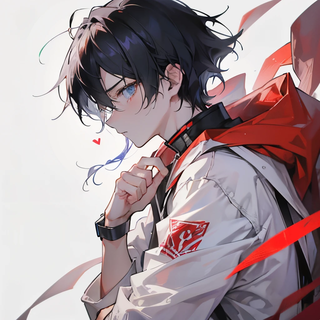 highest grade,(1boy:1.2), tmasterpiece, Best quality, 超高分辨率, Neon Genesis Evangelion, Mild tempered、value friends。His usual personality is that he is very timid and afraid of getting into trouble.、Introverted and low self-confidence,Not good at communicating with others。Has an introverted and tangled character,Don't like to meet strangers,Always living according to other people's requirements。I am used to closing my heart to the outside world─but I am unwilling to contact others and at the same time I care about what others think of me.,He is a fundamentally contradictory person。Later, I slowly opened my heart while getting along with my friends.。Seemingly weak but very stubborn,In extreme circumstances, they can be rebellious or even rebellious.。Awakening at an extraordinary moment can be so powerful that it can shock people。