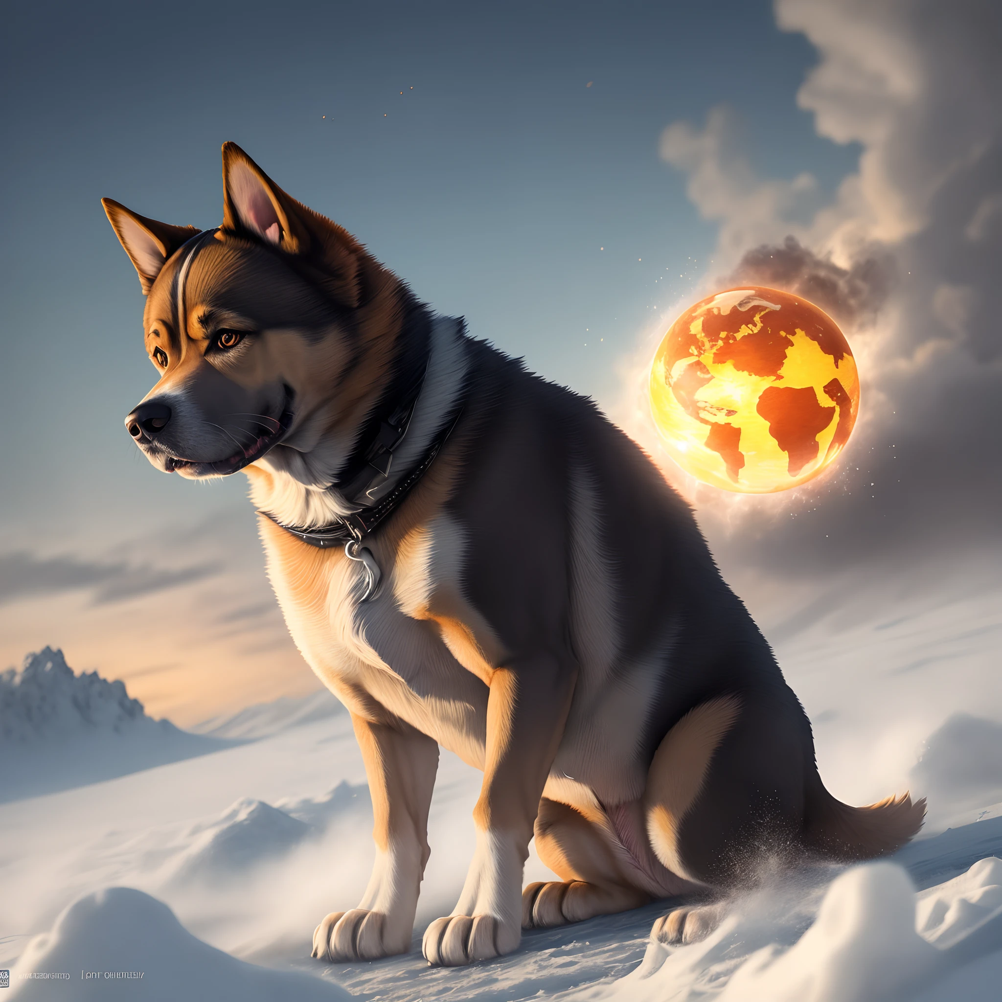 A powerful dog that's shredding the world apart