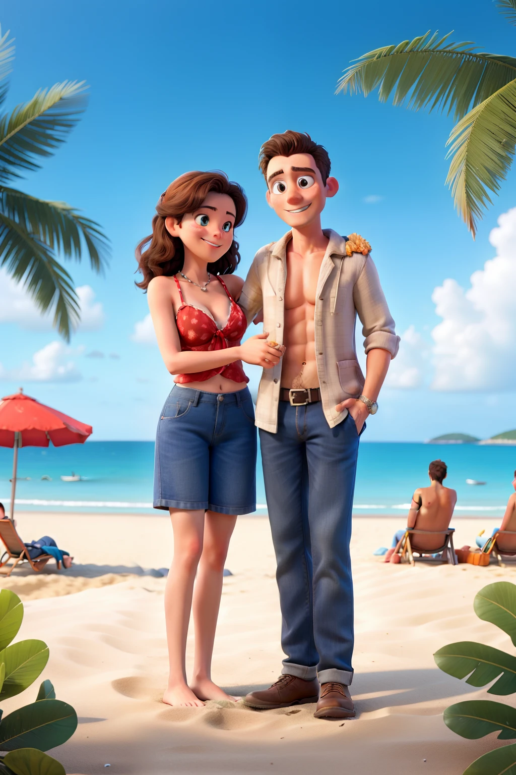 Couple on the beach