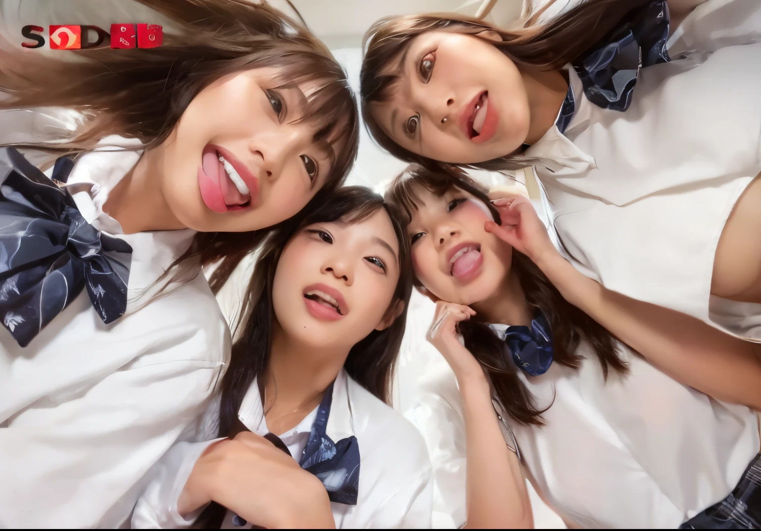 s old,((Best Quality, 8k, Masterpiecedetails, ultra-high resolution)), (group picture),(orgy:1.4),(MEN:1.5),(have SEX,girls on men:1.6),(chubby:1.5),(medium breasts:1.5),(spread legs:1.5),(nude:1.7),office of CEO,(Japanese woman, yellow race:1.5), (long tongue,stick out tongue:1.1),(moaning:1.3)