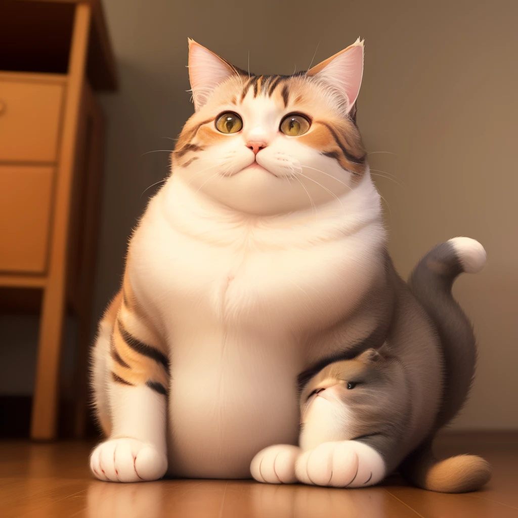 very fat cat real
