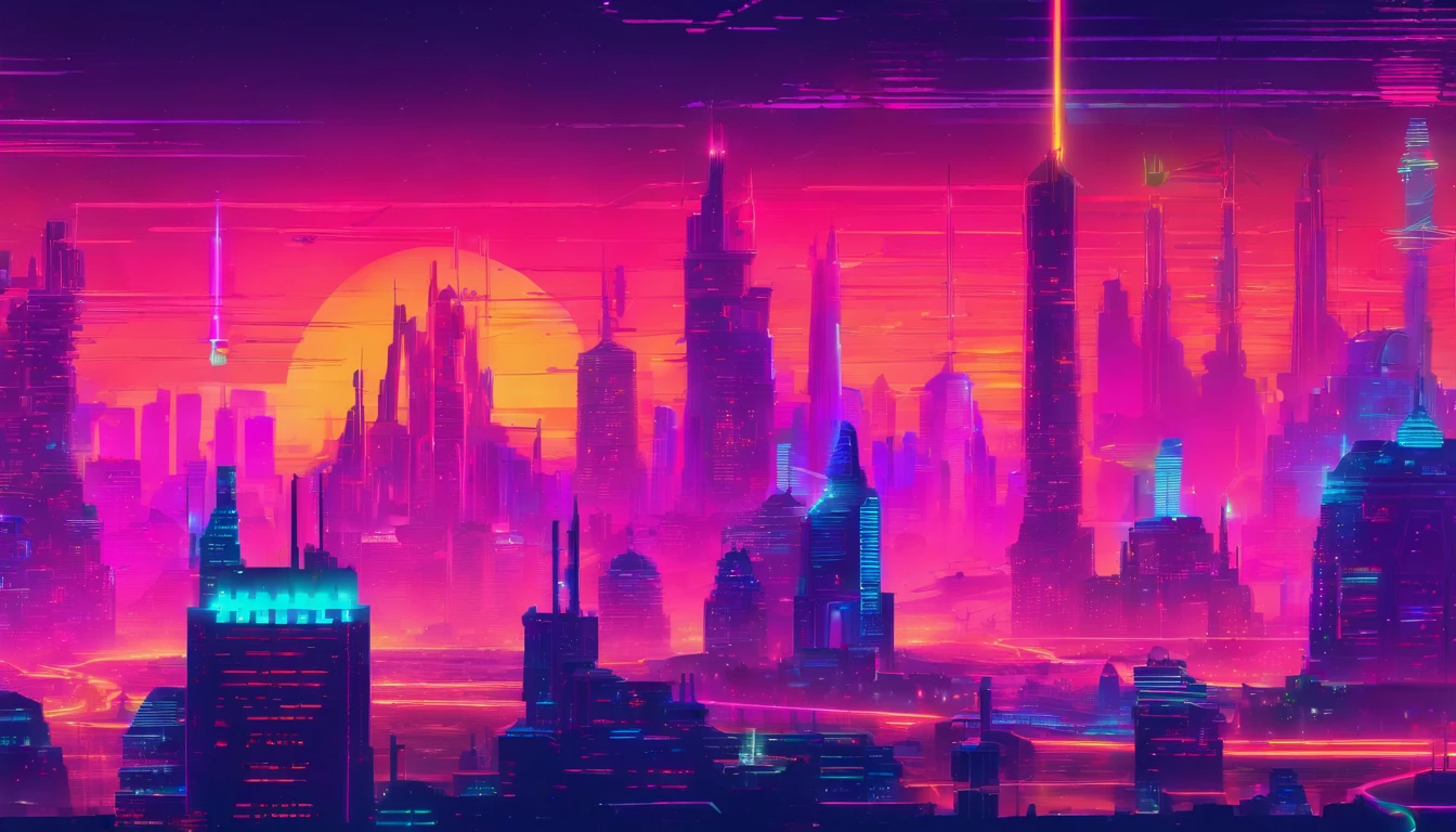 Close-up of a brightly lit city, futuristic digital art, geometric futuristic cityscape, Future city background, photo of futuristic cityscape, Future cityscape, Futuristic city landscape, 3d abstract rendering overlay, fundo futurista, 3d render digital art, cybernetic city background, neon cityscape background, Future city background, HD 3D,