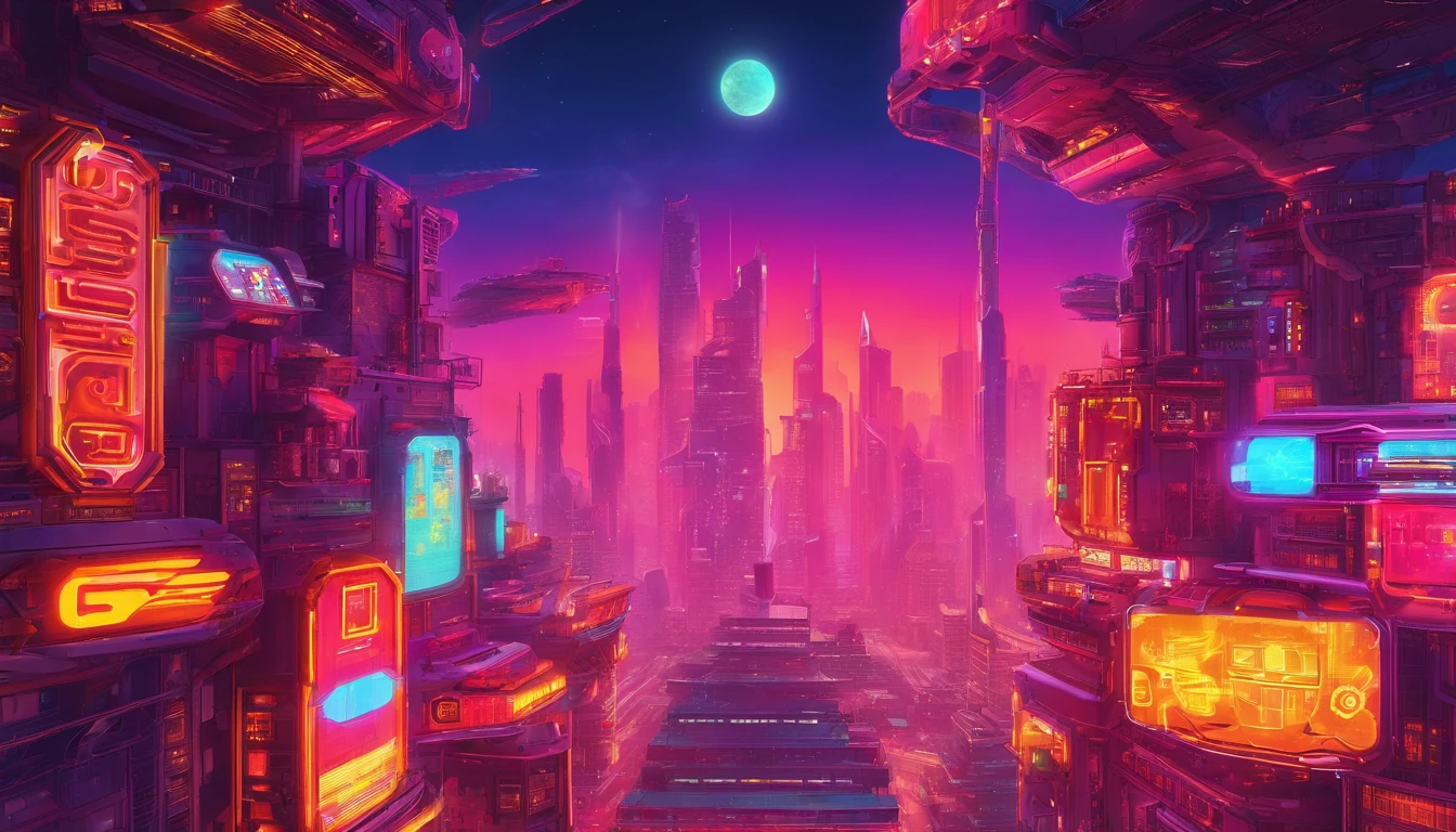futuristic cityscapes, ((Cyborg)), (irregular architecture), solar panel materials, mechanical, (cyberpunk), (hovering trains), drones, realistic lighting, (abyss) masterpieces, high quality, beautiful graphics, high detail,