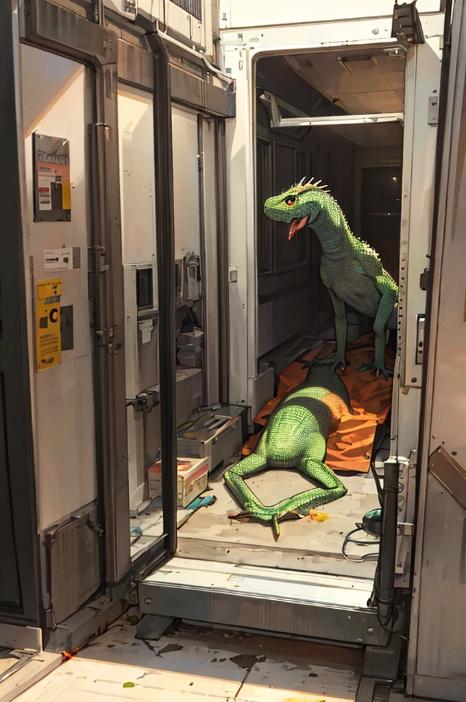 Lizard people urban