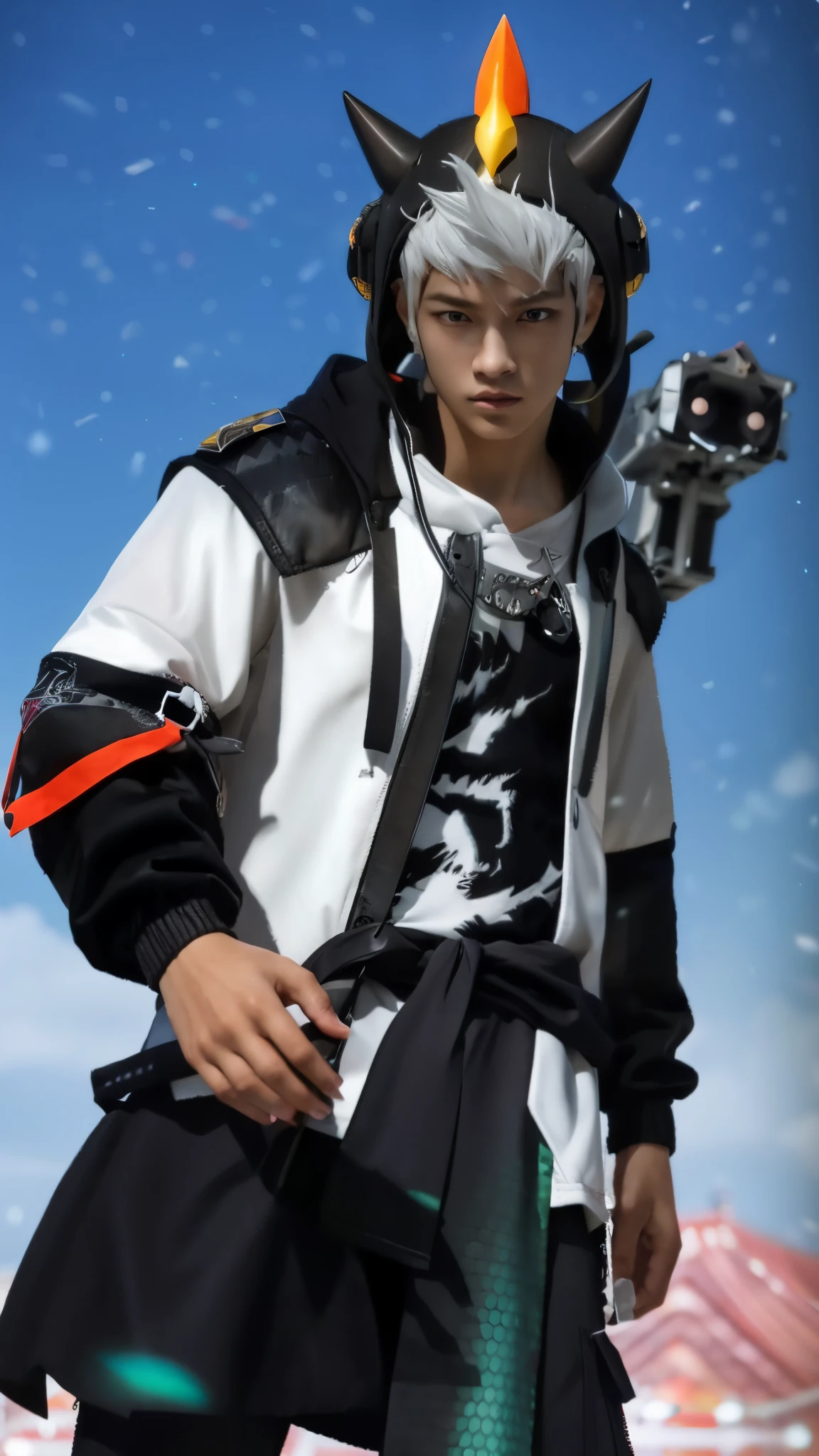 Anime, realistick, 1 boy Korea, 8k Quality