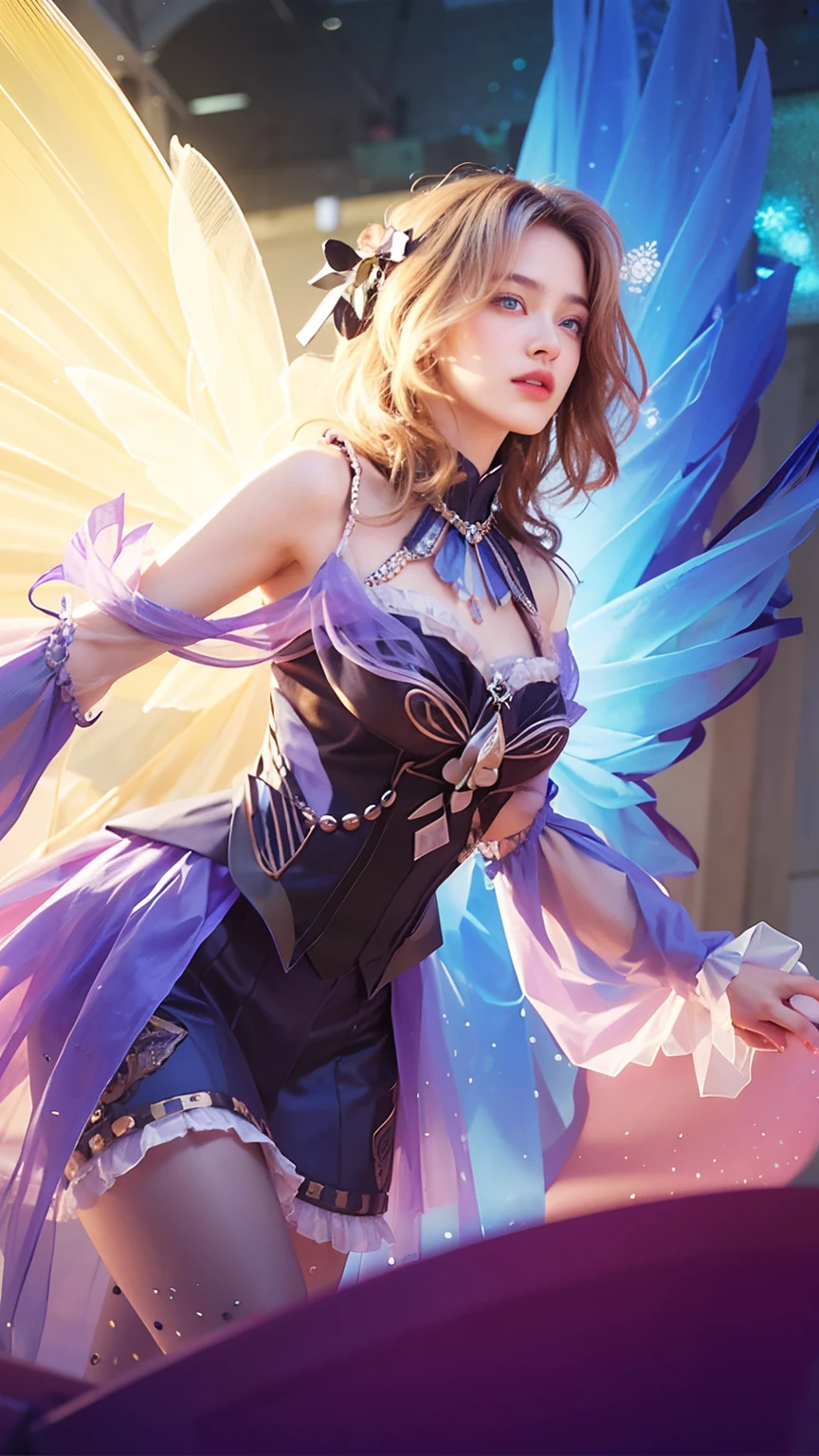 (photorealistic:1.4), best quality, masterpiece, ultra high res, 1girl, (detailed face:1.2), (detailed eyes:1.2), (detailed hair:1.2), (detailed clothes:1.2), 4k, (detailed color:1.2),