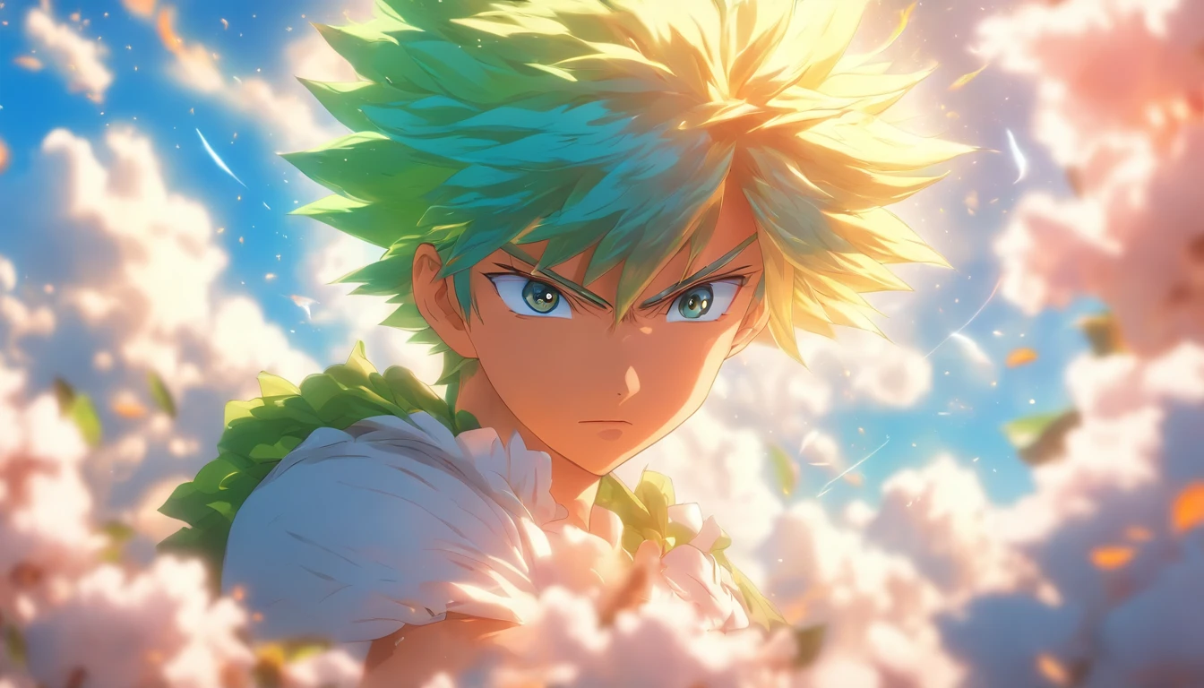 best quality,highres,ultra-detailed,HDR,studio lighting,beautiful shots,cotton field,drone shots,vivid colors,fine details,soft texture,natural landscape,blue sky,puffy white clouds,lush green plants,sunlight filtering through the leaves,fresh air,peaceful ambiance,serene atmosphere,harmonious composition,creating an immersive visual experience, no human.