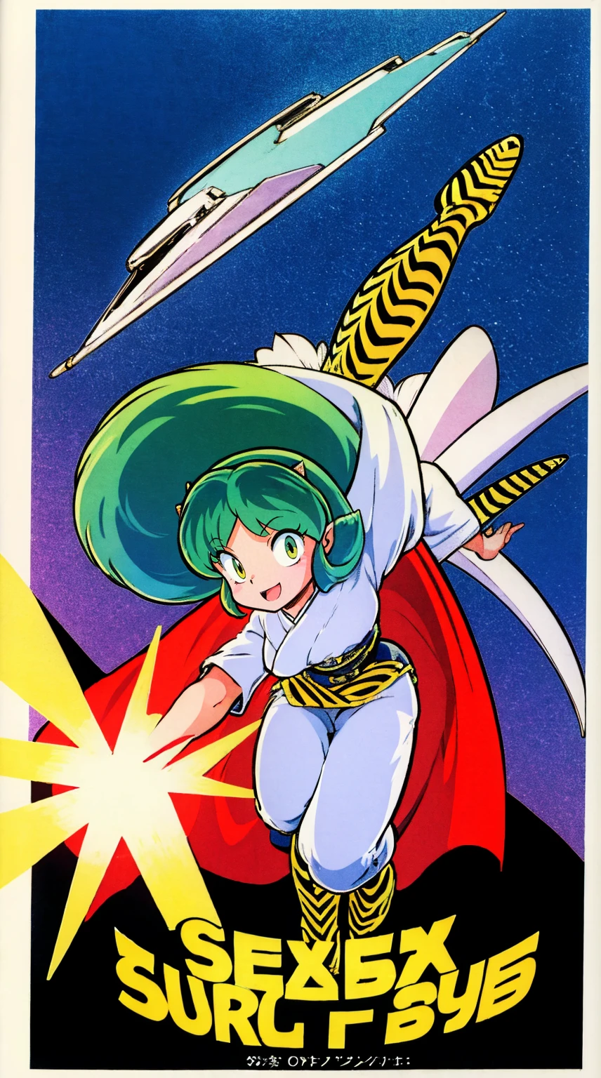 masterpiece, best quality,, corset, breastplate,lum, , urusei yatsura, cloak, pants, pullover kimono,martial pov,, pantyhose, sharpteeth, standing,smile, matial art,, full body, boots , pant, medium breast, pants, pullover,martial pov,god rays, ray tracing, sparkle, cinematic lighting, UHD, retina, masterpiece, ccurate, anatomically correct, textured skin, super detail, high details, high quality, award winning, best quality, highres, 1080P, HD, 4K, thunder aura, light aura, sharpteeth,, super powers, full body, standing, kimono,woman-medieval-clothes, fangs, smile, green hair,, teeth, big breast, long hair, sharpteeth,takahashi rumiko