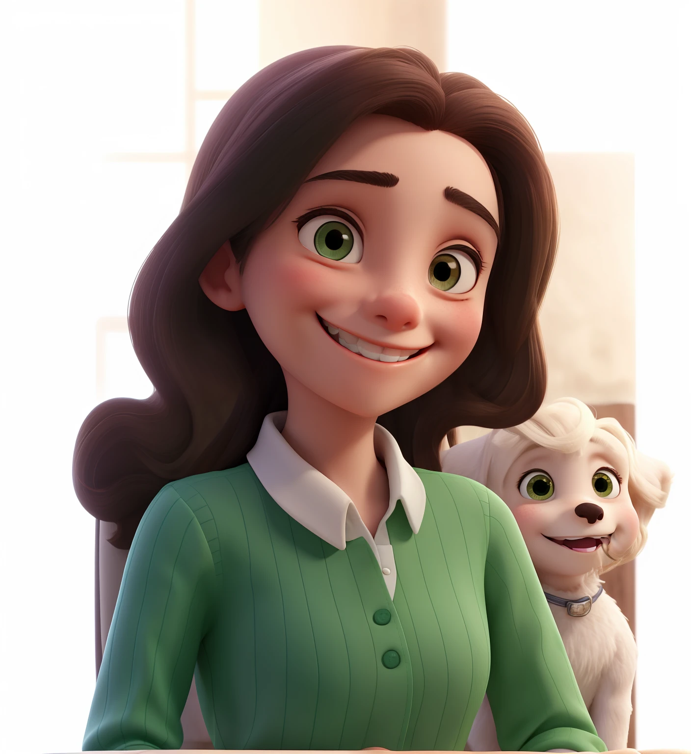 smiling