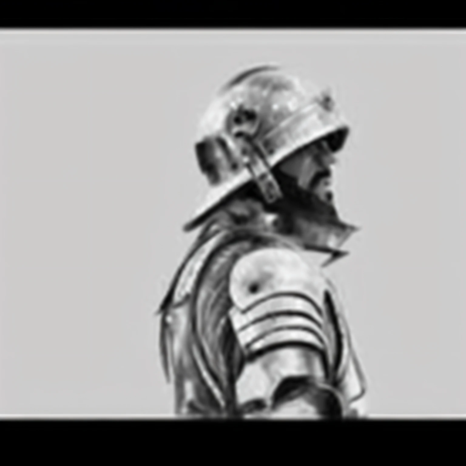 un primer plano de un hombre con un casco y una armadura, (((caballero))), caballero, templario, para el arte conceptual del personaje de honor, conquistador, escala de grises, Teutonic Knight, Caballero con armadura, [ Arte digital 4K, mostly greyscale, Pintura de un caballero, Caballero con casco, 4k. Dibujo detallado