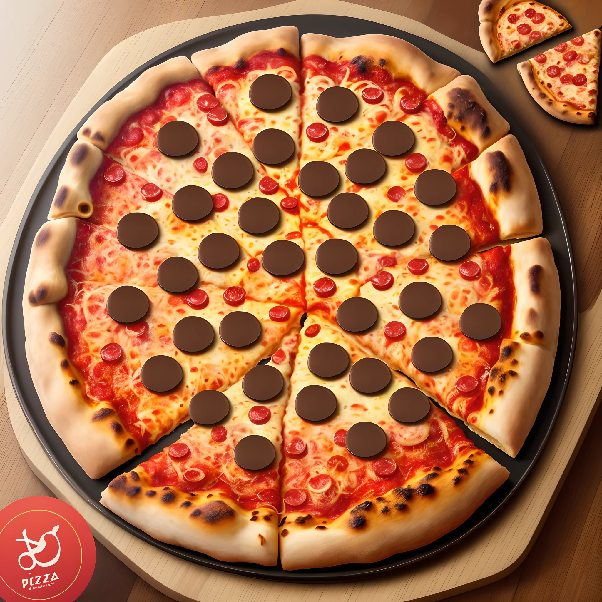 Pizza logo design