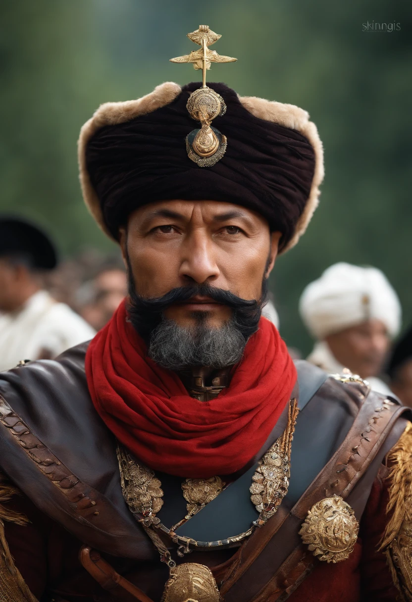 Dschingis Khan,Uralter Krieger,