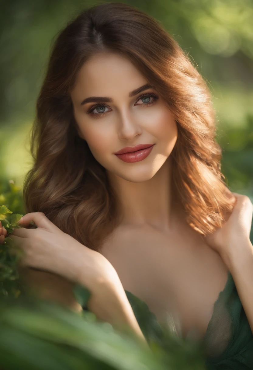 (best quality,4k,8k,highres,masterpiece:1.2),ultra-detailed,realistic,photorealistic:1.37, HDR, UHD, studio lighting, ultra-fine painting, sharp focus, physically-based rendering, extreme detail description, professional, vivid colors, bokeh, 2girls, beautiful detailed eyes, beautiful detailed lips, extremely detailed eyes and face, long eyelashes, portraits, cheerful, playful, vibrant colors, soft sunlight, lush green forest backdrop