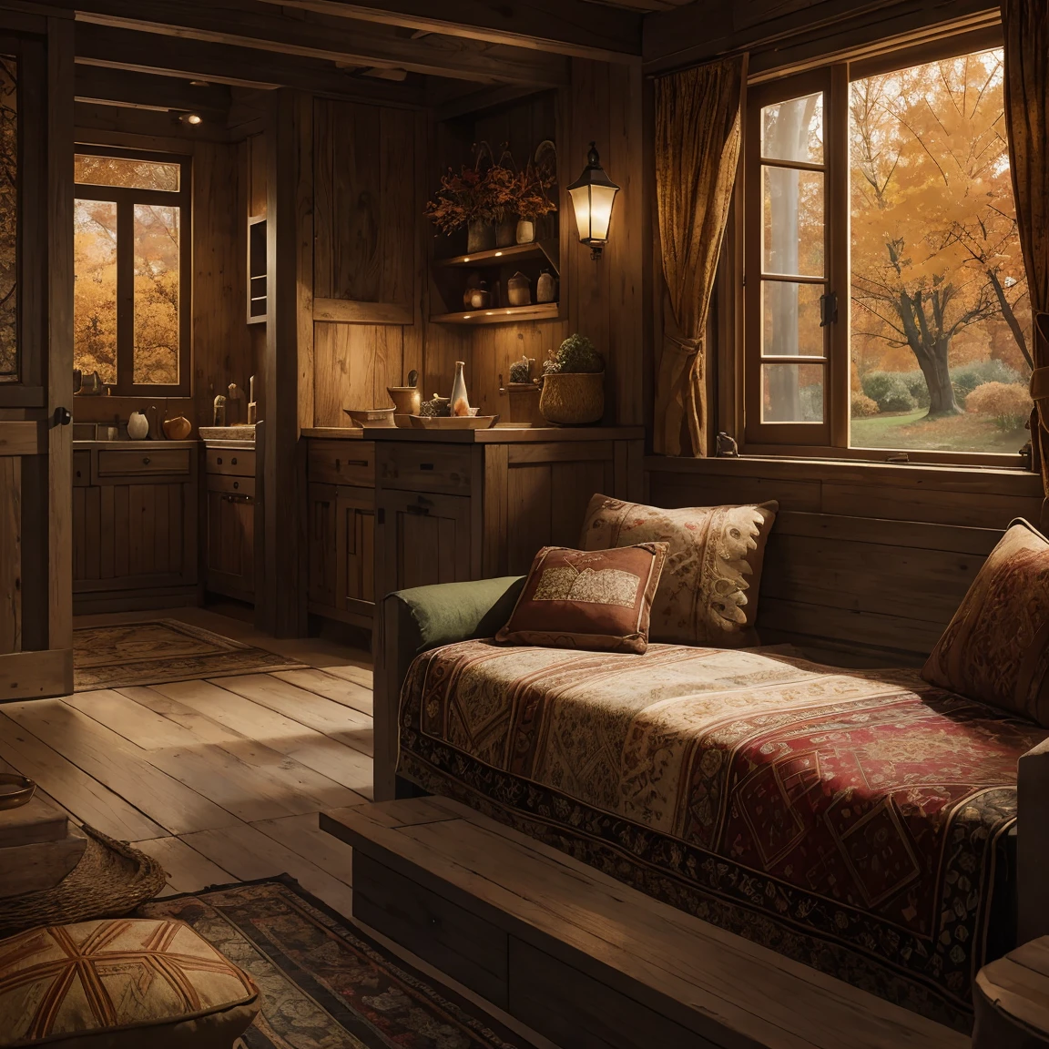 Embroidered square, warm autumn colors, farmhouse, isolated on absolute black background, detailed stitching, intricate design, fine craftsmanship, cozy and inviting atmosphere, rustic charm, rich texture, vibrant hues, nostalgic vibes, delicate patterns, handcrafted artistry, vintage-inspired aesthetic, intricate threadwork, subtle shading, autumn leaves, natural elements, earthy tones, warm and comforting, textured fabric, exquisite details, cozy and welcoming, traditional craftsmanship, traditional and modern fusion, cozy country retreat, tranquil and serene, picturesque setting, peaceful ambiance, timeless beauty, evocative autumn scene, captivating artwork, immersive experience, high-quality embroidery, artistic vision, meticulous attention to detail, extraordinary artistry, captivating composition, balanced color palette, expert shading, intricate textile art, masterful craftsmanship, immersive and enchanting, visually stunning, exceptional quality and craftsmanship, evoking a sense of warmth and nostalgia,best quality, 4k, 8k, highres, masterpiece: 1.2, ultra-detailed, realistic, photorealistic: 1.37,autumn color palette, warm and inviting, soft and cozy lighting.