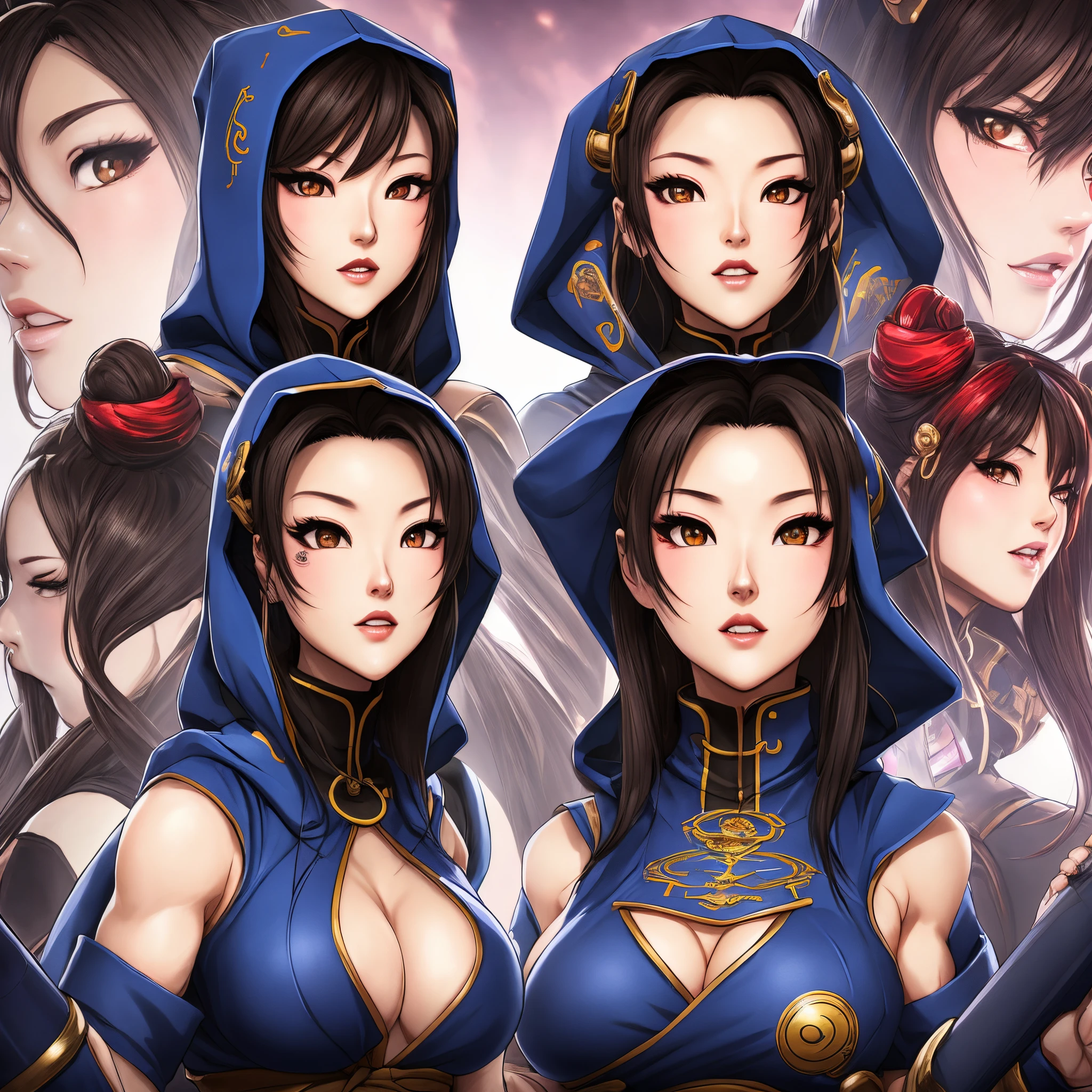 chun li diamond grill hood