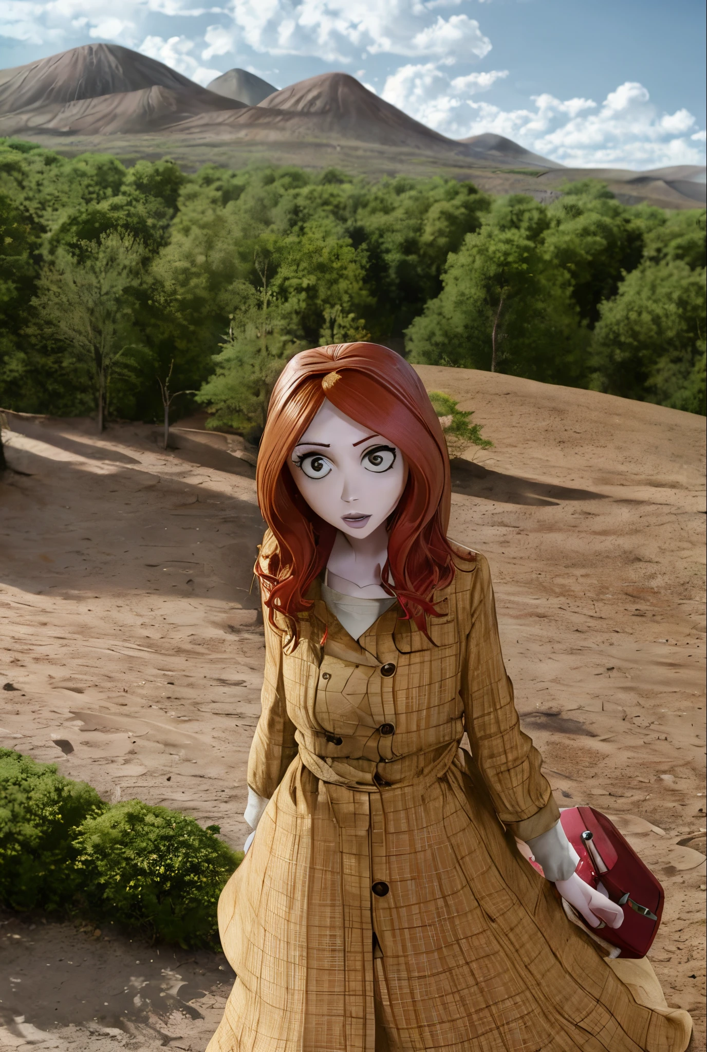 TimBurton Animation  amy pond karen gillan red hair