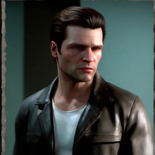 Max's appearance can be described as follows:
Max Payne is a middle-aged man with a rugged and weathered appearance. He has a strong and muscular build, reflecting his background as a former police officer and skilled marksman. Max stands at an average height and has a slightly hunched posture, which adds to his weary and worn-out demeanor.
His most notable feature is his dark, unkempt hair, which is usually styled in a messy manner. Max has short hair that is mostly black, with a slight hint of gray, suggesting the toll that his experiences have taken on him. He often has a five o'clock shadow, further reinforcing his gritty and tired look.
Max's face bears the scars of his troubled life. He has a strong jawline and deep-set, piercing blue eyes that reflect a mix of determination and sorrow. His eyes often appear bloodshot, hinting at his sleepless nights and constant battles with inner demons. Max has prominent cheekbones, which lend a sharpness to his features, and his facial expression is often grim or pained.
He typically dresses in a dark and practical manner, reflecting his no-nonsense approach to life. Max is often seen wearing a black leather jacket, which has become an iconic part of his attire. Underneath the jacket, he usually wears a plain dark-colored shirt or a white undershirt. He pairs this with dark trousers and sturdy black boots, suitable for the intense action and combat he encounters.
Max Payne's overall appearance exudes a sense of world-weariness and a touch of noir. His disheveled hair, tired eyes, and rugged attire reflect the turbulence he has experienced and the dark path he walks in his relentless pursuit of justice and redemption.
Max Payne has a distinctive facial structure with pronounced cheekbones and a strong jawline. His face often appears tense and serious, with a deep furrow between his eyebrows. The lines around his eyes and mouth show the traces of sorrow, pain, and stress that have marked his life.
His eyes are characterized by an intense ice-blue color, creating a striking contrast against his dark hair. His gaze is usually serious and determined, but also tinged with sadness and melancholy. His piercing stare conveys a sense of intensity and resolution.
Max often wears a distinctive expression marked by anger and rage. His jaw is often clenched, and his lips are often pressed into a thin line, reflecting his determination and suffering.
Regarding his clothing, Max Payne's style is practical and functional. He typically wears dark, worn-out attire that allows him freedom of movement and suits his dark character. Along with his iconic black leather jacket, he often wears a plaid shirt or a plain t-shirt underneath. His pants are usually dark or black, emphasizing the somber tone of his story. He completes his look with sturdy black boots, conveying both stability and a rugged edge.
Max Payne's overall appearance is characterized by a blend of strength and vulnerability. His tired and weathered look reflects the heavy emotional burdens he carries, while his determined countenance and piercing gaze demonstrate his persistence and desire for revenge and justice.,Max Payne 3,Max's appearance can be described as follows:
Max Payne is a middle-aged man with a rugged and weathered appearance. He has a strong and muscular build, reflecting his background as a former police officer and skilled marksman. Max stands at an average height and has a slightly hunched posture, which adds to his weary and worn-out demeanor.
His most notable feature is his dark, unkempt hair, which is usually styled in a messy manner. Max has short hair that is mostly black, with a slight hint of gray, suggesting the toll that his experiences have taken on him. He often has a five o'clock shadow, further reinforcing his gritty and tired look.
Max's face bears the scars of his troubled life. He has a strong jawline and deep-set, piercing blue eyes that reflect a mix of determination and sorrow. His eyes often appear bloodshot, hinting at his sleepless nights and constant battles with inner demons. Max has prominent cheekbones, which lend a sharpness to his features, and his facial expression is often grim or pained.
He typically dresses in a dark and practical manner, reflecting his no-nonsense approach to life. Max is often seen wearing a black leather jacket, which has become an iconic part of his attire. Underneath the jacket, he usually wears a plain dark-colored shirt or a white undershirt. He pairs this with dark trousers and sturdy black boots, suitable for the intense action and combat he encounters.
Max Payne's overall appearance exudes a sense of world-weariness and a touch of noir. His disheveled hair, tired eyes, and rugged attire reflect the turbulence he has experienced and the dark path he walks in his relentless pursuit of justice and redemption.
Max Payne has a distinctive facial structure with pronounced cheekbones and a strong jawline. His face often appears tense and serious, with a deep furrow between his eyebrows. The lines around his eyes and mouth show the traces of sorrow, pain, and stress that have marked his life.
His eyes are characterized by an intense ice-blue color, creating a striking contrast against his dark hair. His gaze is usually serious and determined, but also tinged with sadness and melancholy. His piercing stare conveys a sense of intensity and resolution.
Max often wears a distinctive expression marked by anger and rage. His jaw is often clenched, and his lips are often pressed into a thin line, reflecting his determination and suffering.
Regarding his clothing, Max Payne's style is practical and functional. He typically wears dark, worn-out attire that allows him freedom of movement and suits his dark character. Along with his iconic black leather jacket, he often wears a plaid shirt or a plain t-shirt underneath. His pants are usually dark or black, emphasizing the somber tone of his story. He completes his look with sturdy black boots, conveying both stability and a rugged edge.
Max Payne's overall appearance is characterized by a blend of strength and vulnerability. His tired and weathered look reflects the heavy emotional burdens he carries, while his determined countenance and piercing gaze demonstrate his persistence and desire for revenge and justice.,close up, face