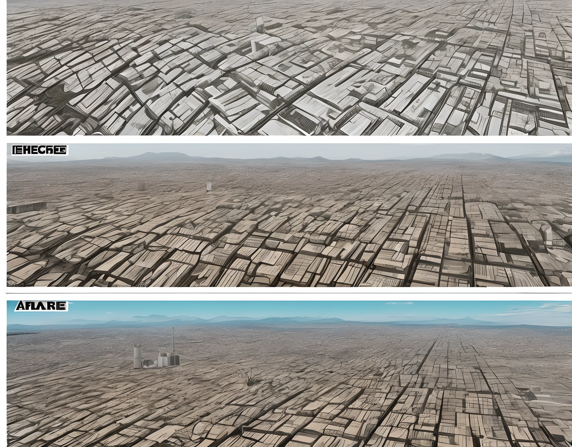 Desenhe Cidade de meca antes e depois da pandemia