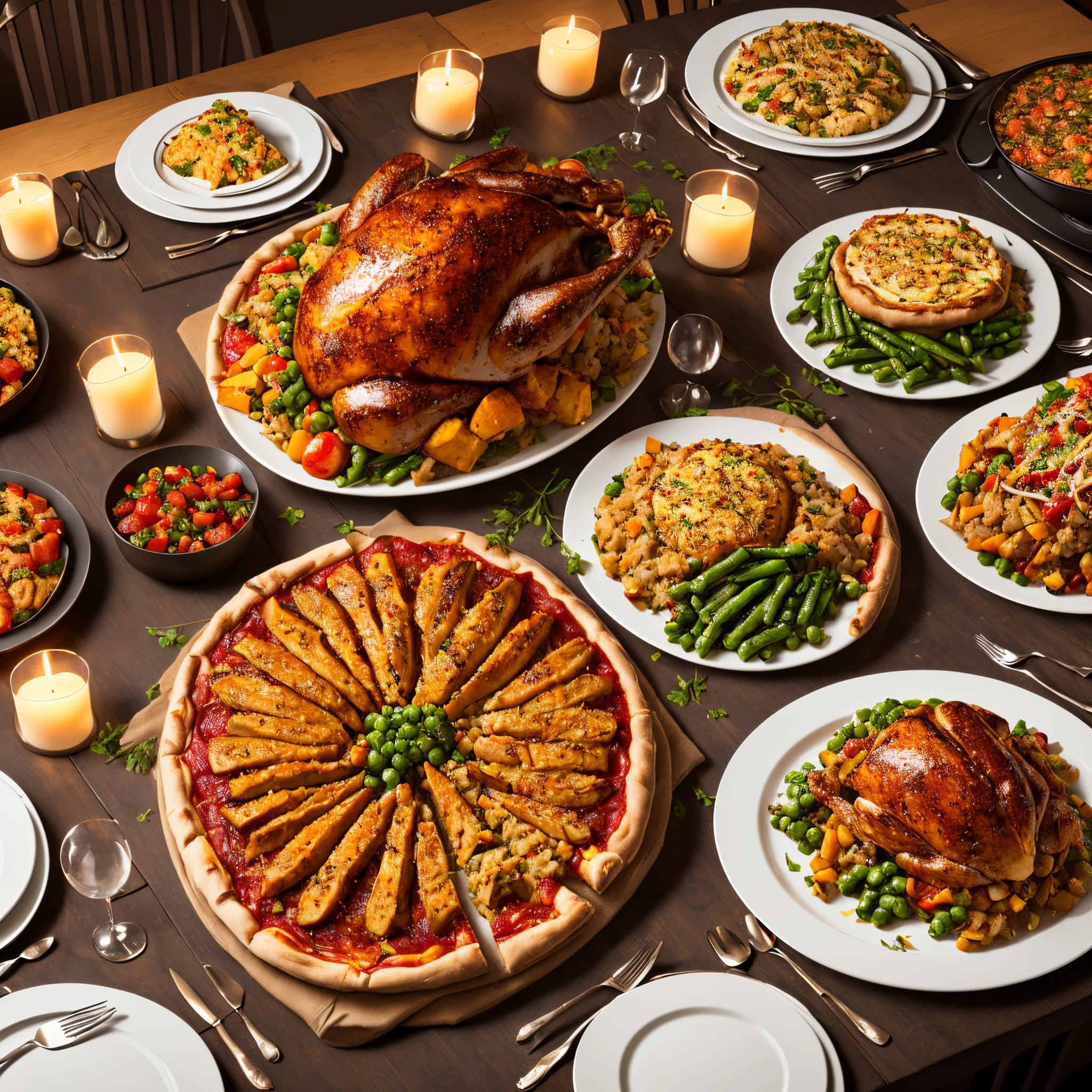 h4zza eating thanksgiving dinner