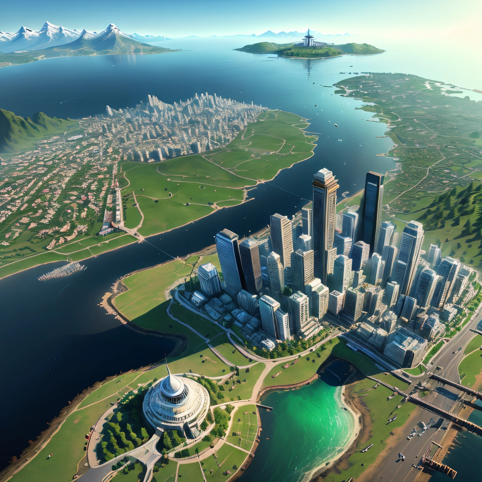 1860 seattle city in minecraft