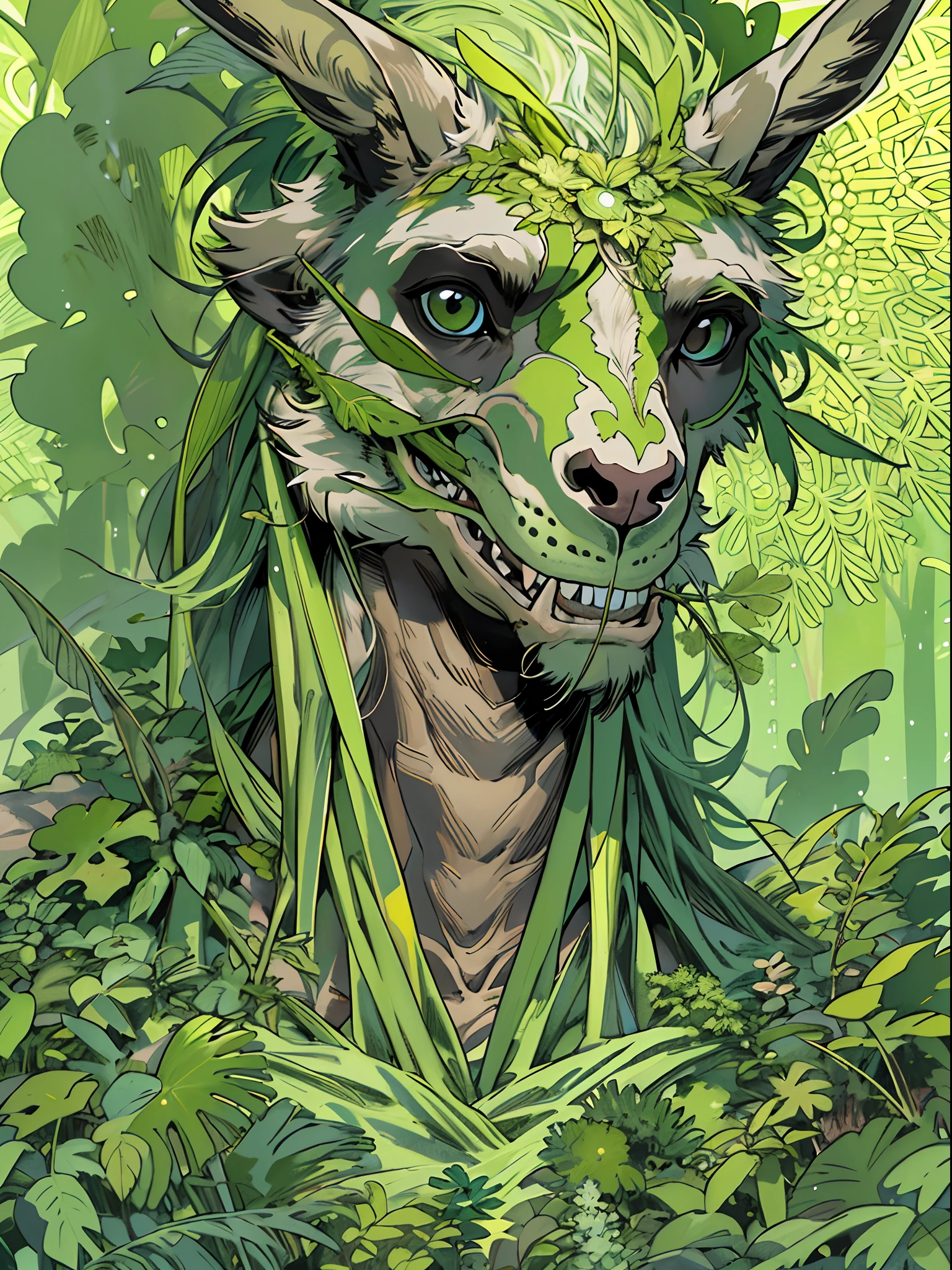 un primer plano de un hombre con una llama verde en la cabeza y torso, humano resplandeciente, Como se ilustra en Top Cow Comics, Brillando en poder, Sosteniendo fuego verde, Hoja de alma verde brillante,esqueleto,esqueleto humano,huesesos,deretirse,nuclear,(1hombre)