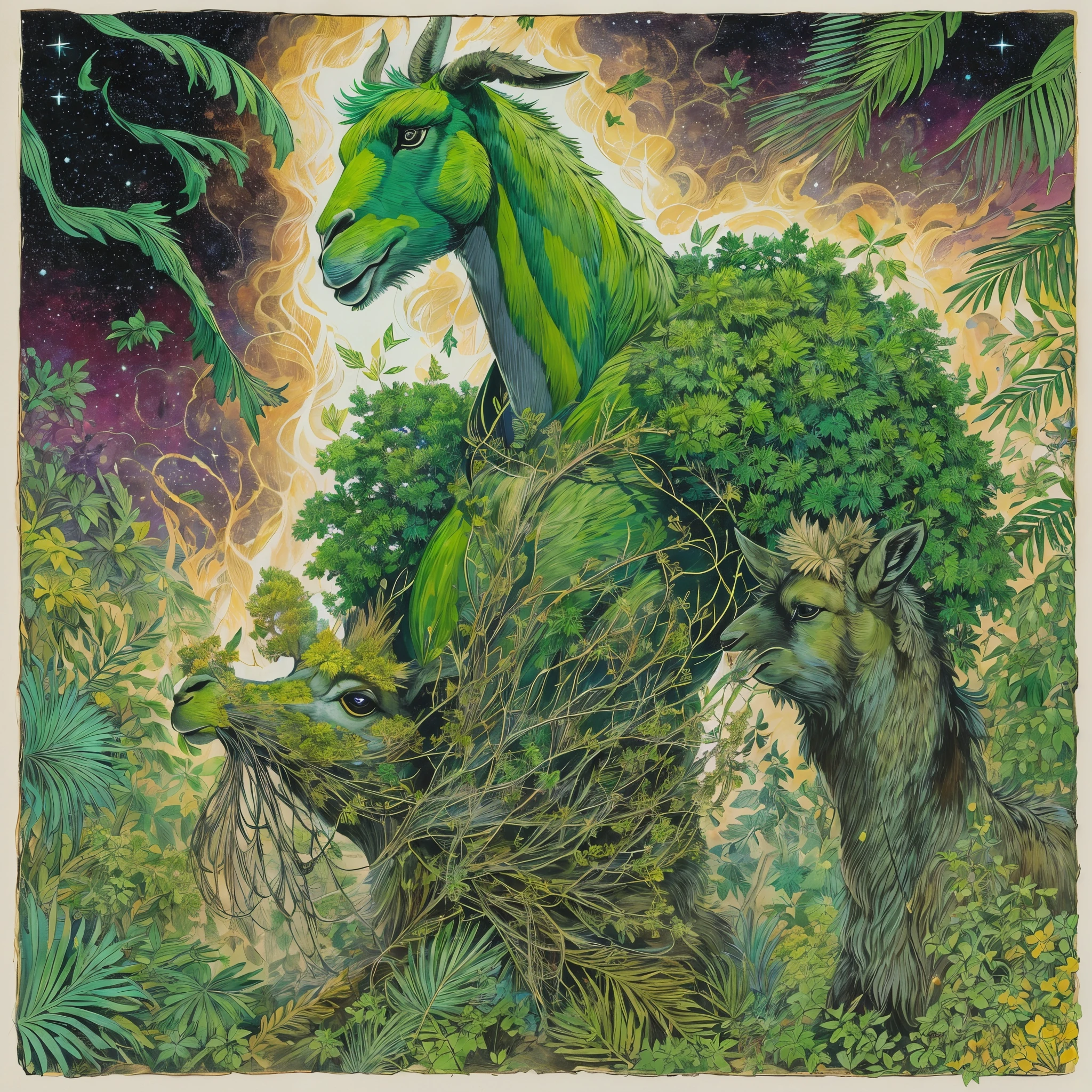 un primer plano de un hombre con una llama verde en la cabeza y torso, humano resplandeciente, Como se ilustra en Top Cow Comics, Brillando en poder, Sosteniendo fuego verde, Hoja de alma verde brillante,esqueleto,esqueleto humano,huesesos,deretirse,nuclear