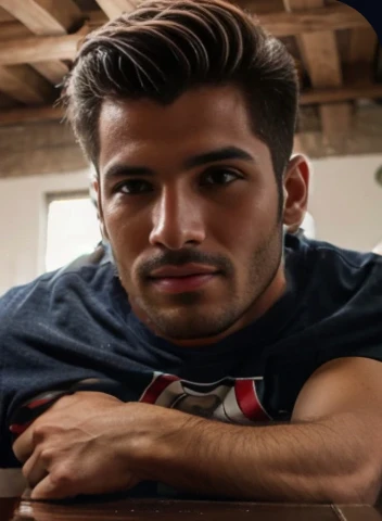 Homem de camisola