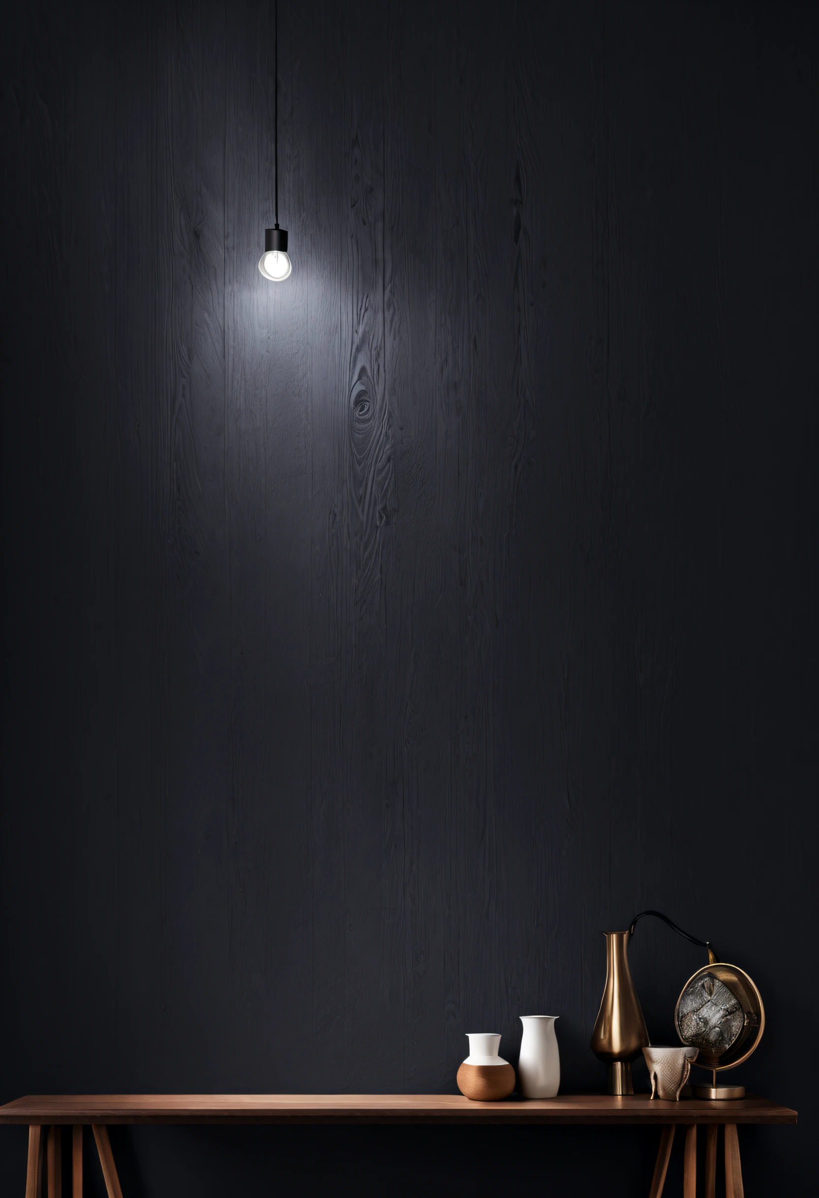 realistic, detailed, 4k, photography, texture, a smooth black wall