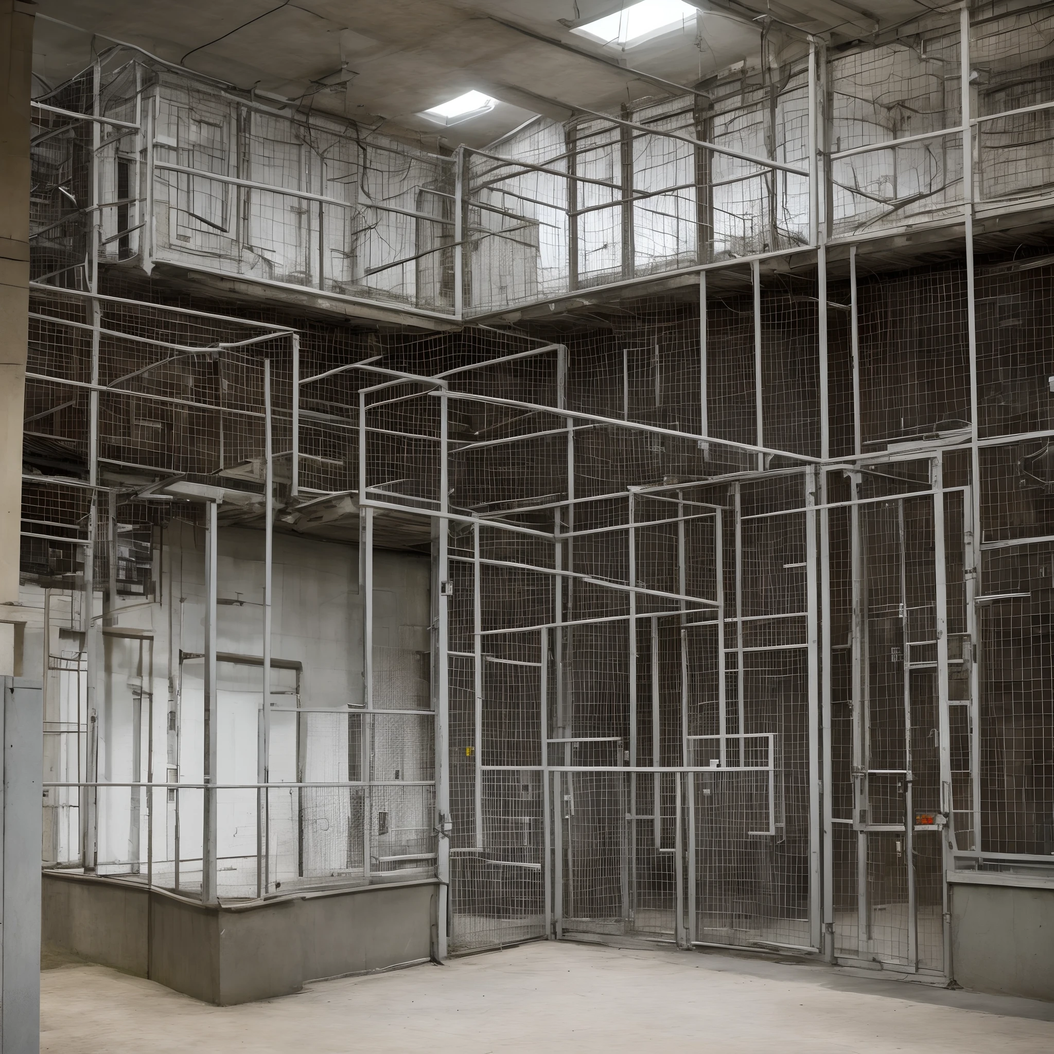 Prisonnier misérable et pitoyable