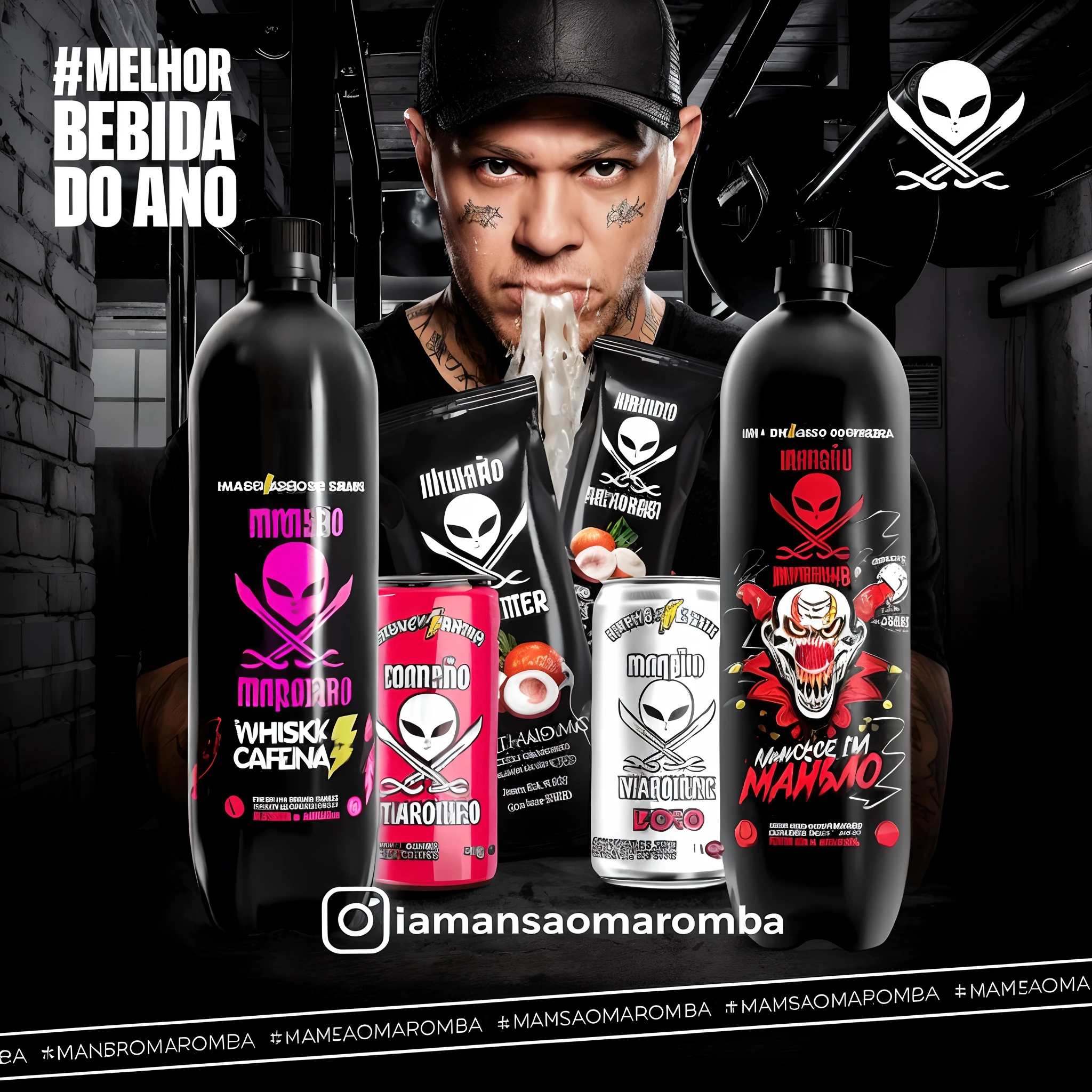 a closeup of a person holding a bottle of liquid, chaos nightmare ❄️ amour venom, Manic, hypervivid intense mcbess, Shamanpunk, estranho, vampire of clan lasombra, Necromunda, Monstro Idoso, Directed by: Americo Makk, devilish, Directed by: Ignacio Zuloaga, promo, imagem oficial do produto
