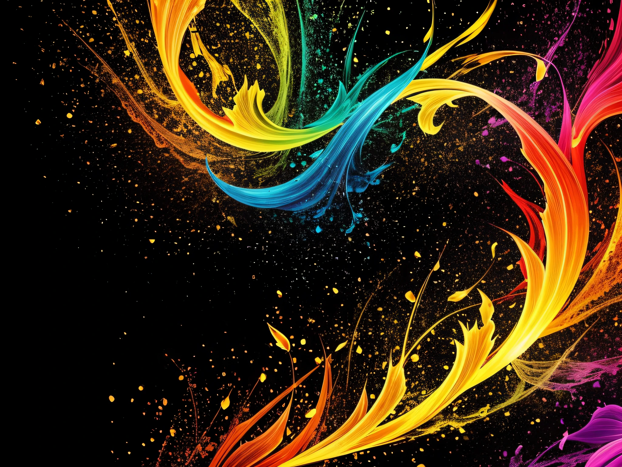 fondo, wallpaper, splash de fuego, colores intensos , alta definicion