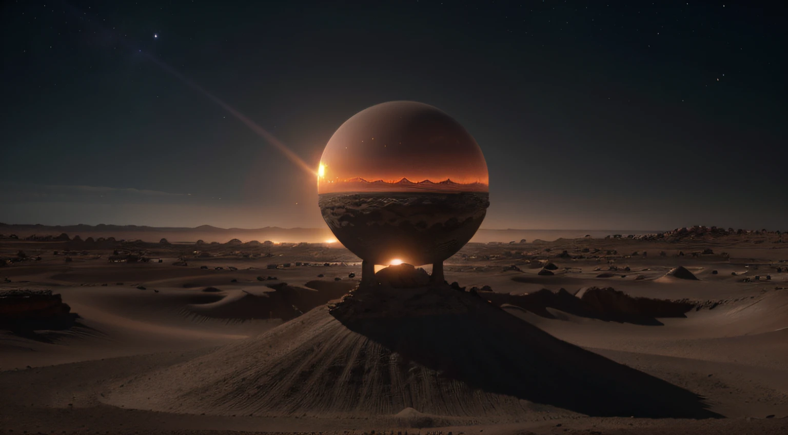Professional 3D rendering with octave, obra-prima mundial, arte digital proFissional super exclusiva, Filme ainda, FotograFia de Filme colorido super realista com detalhes e qualidade hiperFinos, FotograFia (((comprimento total: 1.5))), arid planet bioluminescente, , deserto, an earth-textured face textured in solo, , quente estilo Peter-Paul Rubens, hiperdetallados, halo on top (Dramatic sunrise, planeta de vidro vermelho  close in the sky), professional soft cinematic lighting, global ilumination, sombras suaves, Rastreamento de raio, Grande proFundidade de campo, Foco de nitidez claro, UHD 12k, DSLR, moldura do Filme, grain of film, 85 millimeters, F/1.4, ISO 64 Certificate, F16, 45. (((Hot alien planet, esquentar))), (((OUTRO MUNDO DESCONHECIDO))), (AtmosFera com umidade extrema), (((Desolate alien landscape))), (((, Acid and heavy atmosphere))),((Vales Gigantes Quentes)), (Nevoeiro na atmosFera), (((desertoos gigantes com dunas, threatening gray horizon, raios distantes caem))), (((Muito brilhante)))