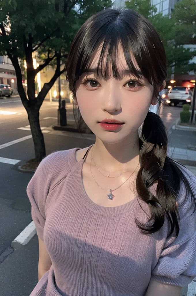 Yui's photo_Ichimiya, plein air, A clear day, top-quality, realisitic, in 8K, 独奏, masterpiece, 1girl in, bokeh dof, depth of fields, profetional lighting, hight resolution, a gorgeous, bangss, lensflare, cute little, Photorealsitic:1.37, 耳Nipple Ring, Raw photography, absurderes, Look at viewers, Skindentation, femele, full body Esbian, masterpiece:1.2, portlate:0.6, a necklace, PureFace_v1, skiny, dynamicposes, Mole, Floating hair, s lips