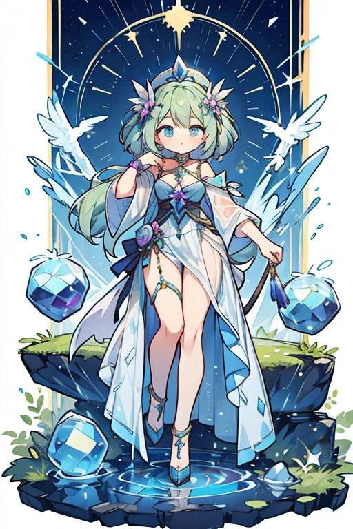 fluorite stone goddess