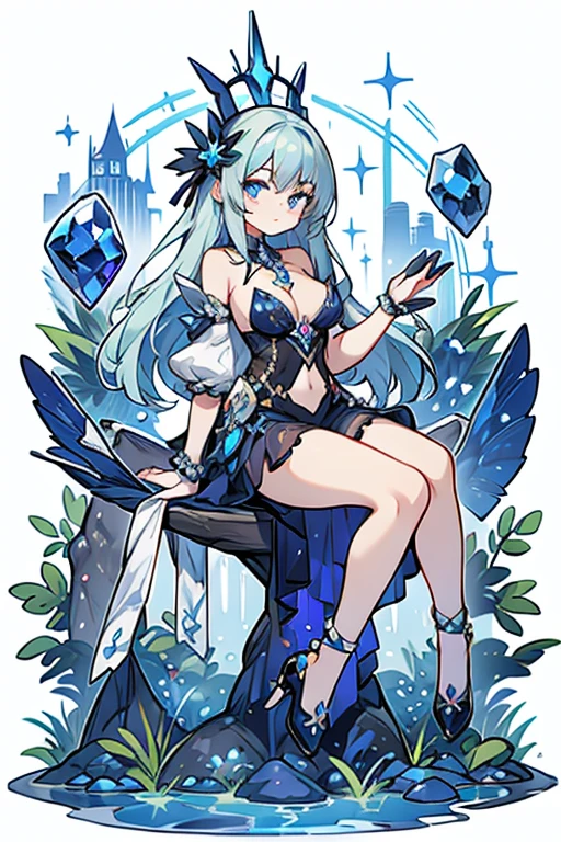 sapphire stone goddess