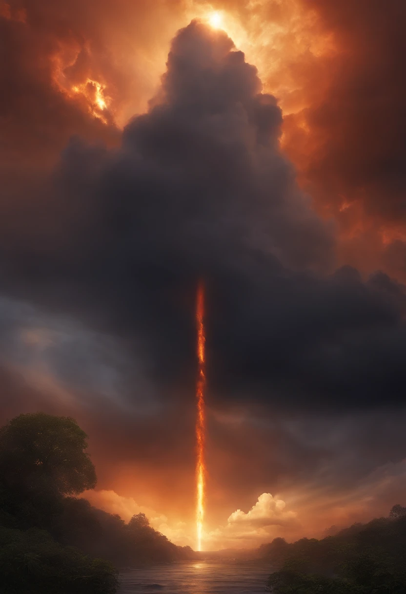 the lord goes before them、In the daytime, I will guide you with a pillar of cloud.、he lit them with a pillar of fire in the night.、they could march day and night。
cloud column during the day、pillar of fire at night、never people々々々did not leave the front of。