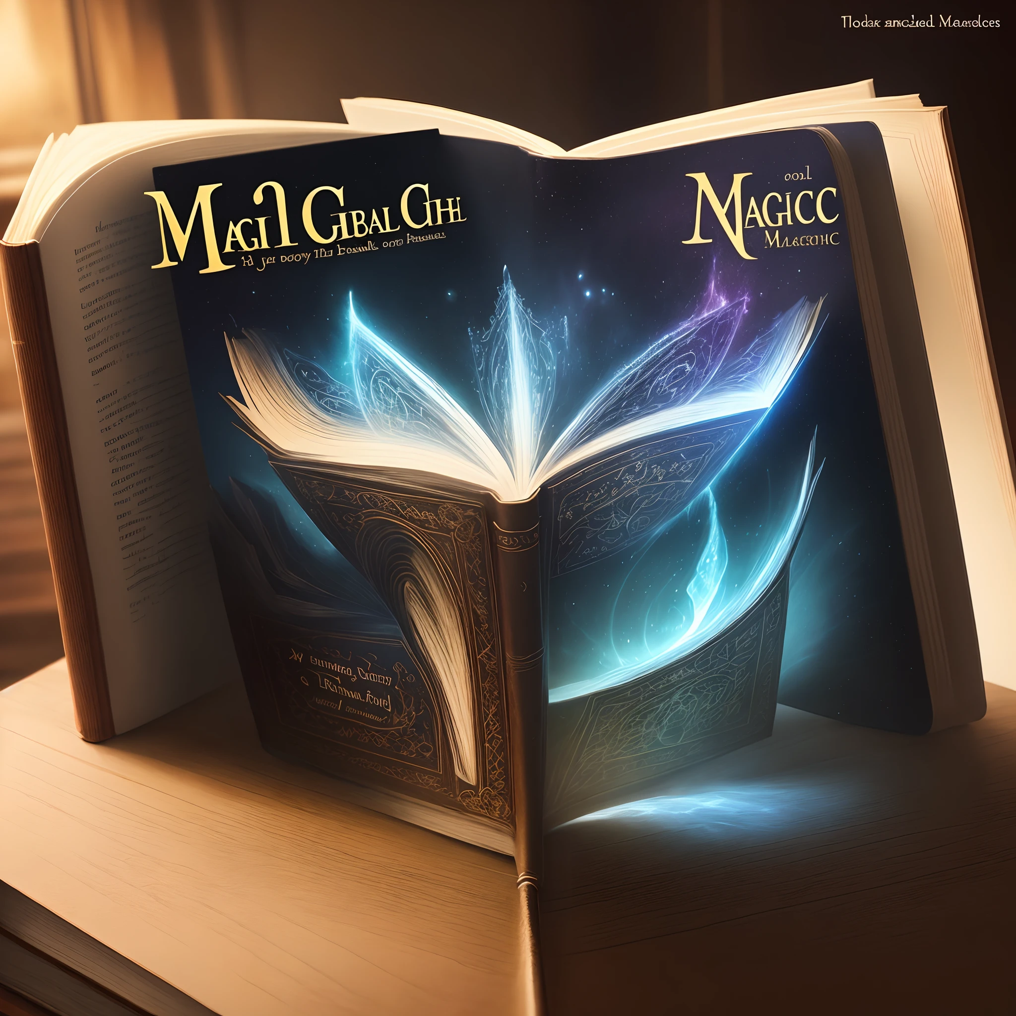 Magical book covers