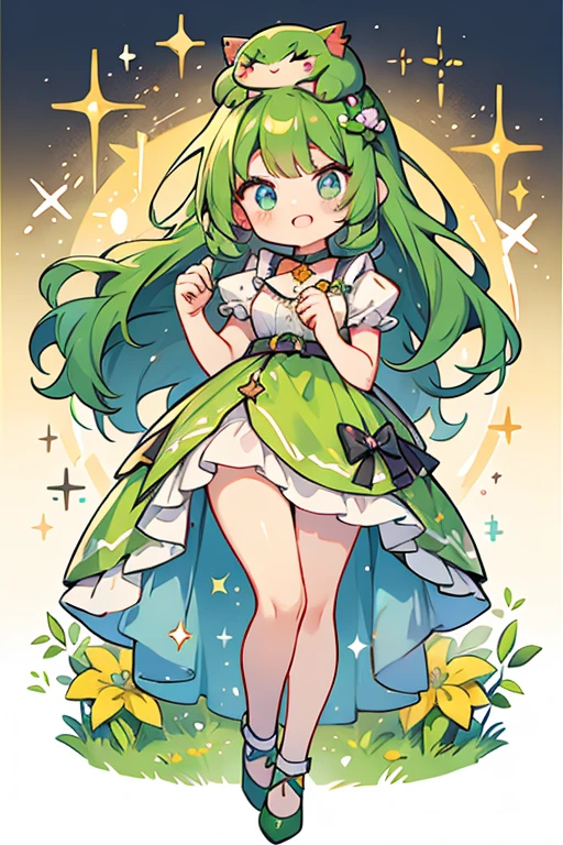 human Bulbasaur; glitter; full body