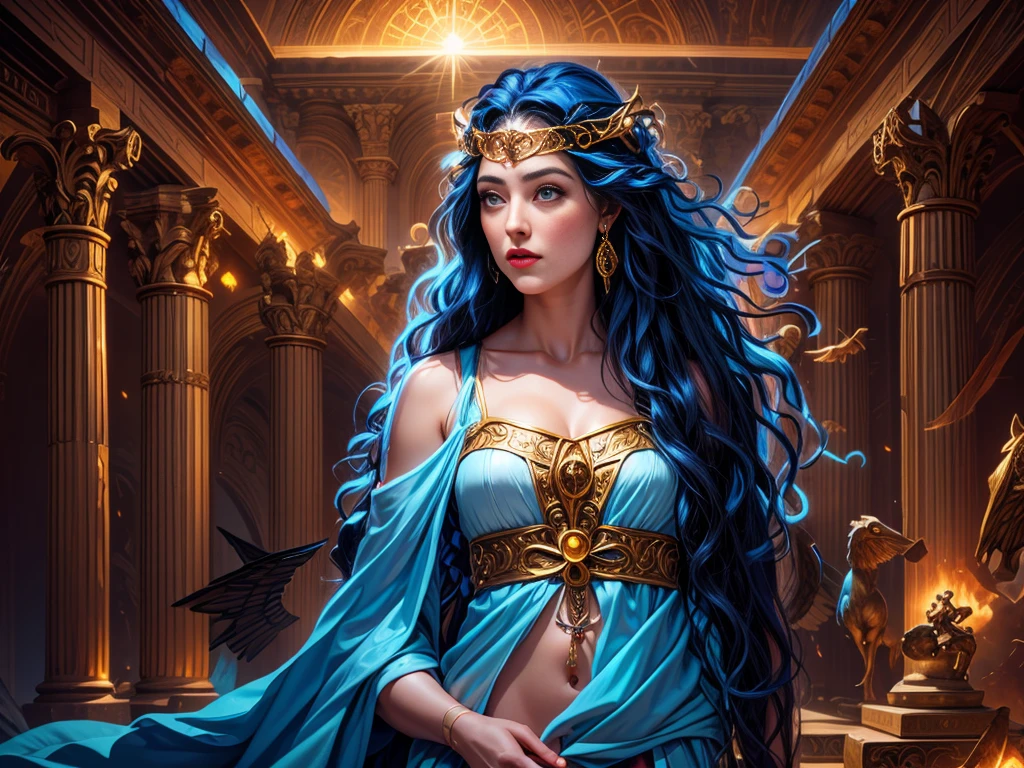 A portrait of a woman in high definition, com cavalo ((um cavalo)), em 8K de um mulher anjo de 18 anos, (( angel with several majestic wings,)), Deus do Mar, Deus do Oceano, Luthien, arte de deus, Deus da mitologia grega, Deus da Lua, Deus do amor e da paz, deus bonito, Mitologia do Deus da Terra, o deus Eros, Um retrato impressionante de um deus, Frank Kelly Freas, Estilo Karol Bak, ((beautiful face)), Ultra Definition, melhor qualidade, 32k ultra | | | | | | | | | | | | | | | | | | | | | | | | | | , Ultra HD | | | | | | | | | | | | | | | | | | | | | | | | | |