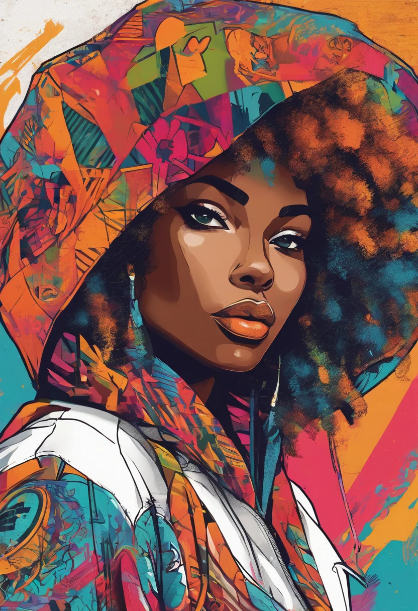 close up of african man in urbanwear, curly afro, Digital illustration style, Digital Illustration Portrait, Trends in Artstration, in the art style of bowater, detailed portrait of anime girl, digital anime illustration, Painted in the style of Artgerm, Portrait of Martin Ansin, Detailed pictorial portrait, Digital Illustration -, artgerm. High Detail