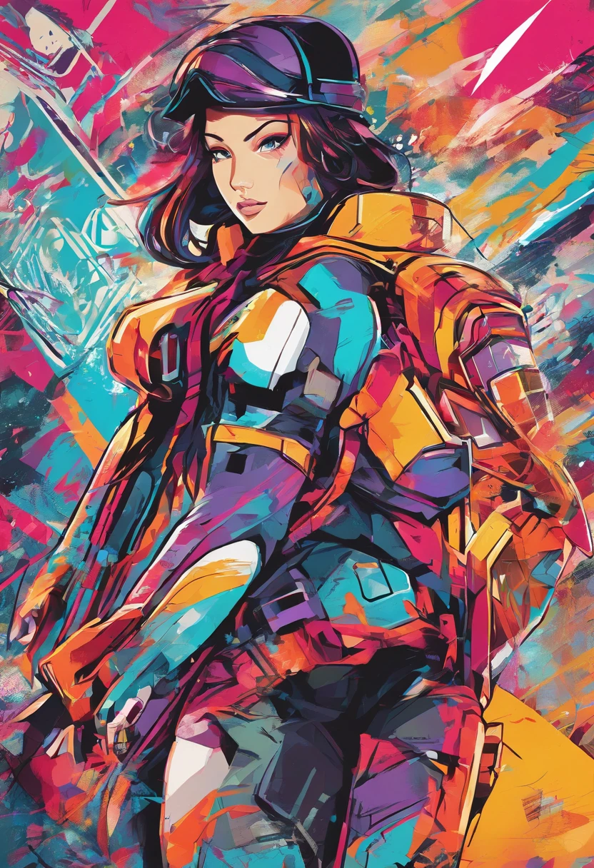 colorful, super sentai, Digital illustration style, Digital Illustration Portrait, Trends in Artstration, in the art style of bowater, detailed portrait of anime girl, digital anime illustration, Painted in the style of Artgerm, Portrait of Martin Ansin, Detailed pictorial portrait, Digital Illustration -, artgerm. High Detail