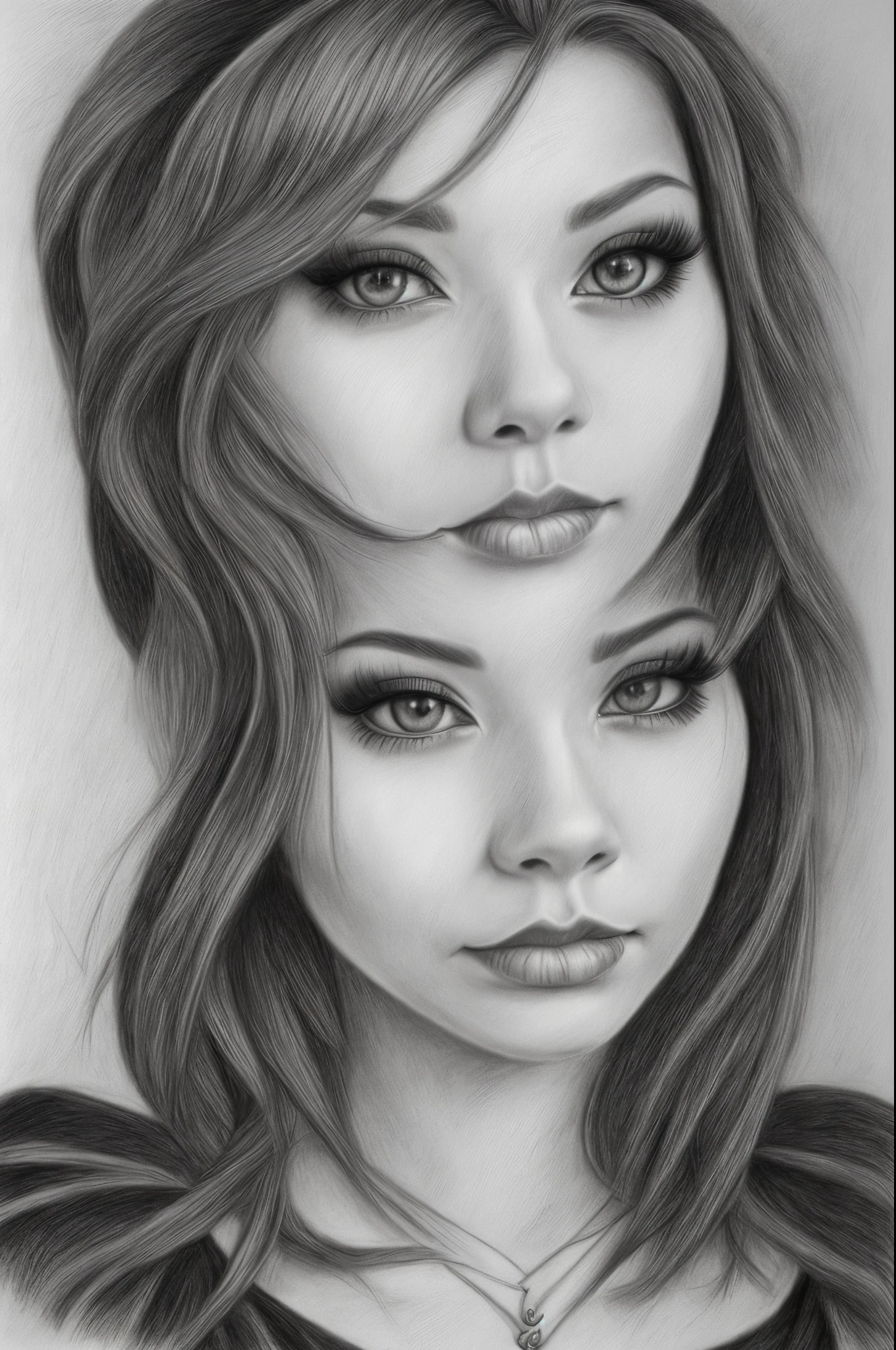 Catrina pencil drawing