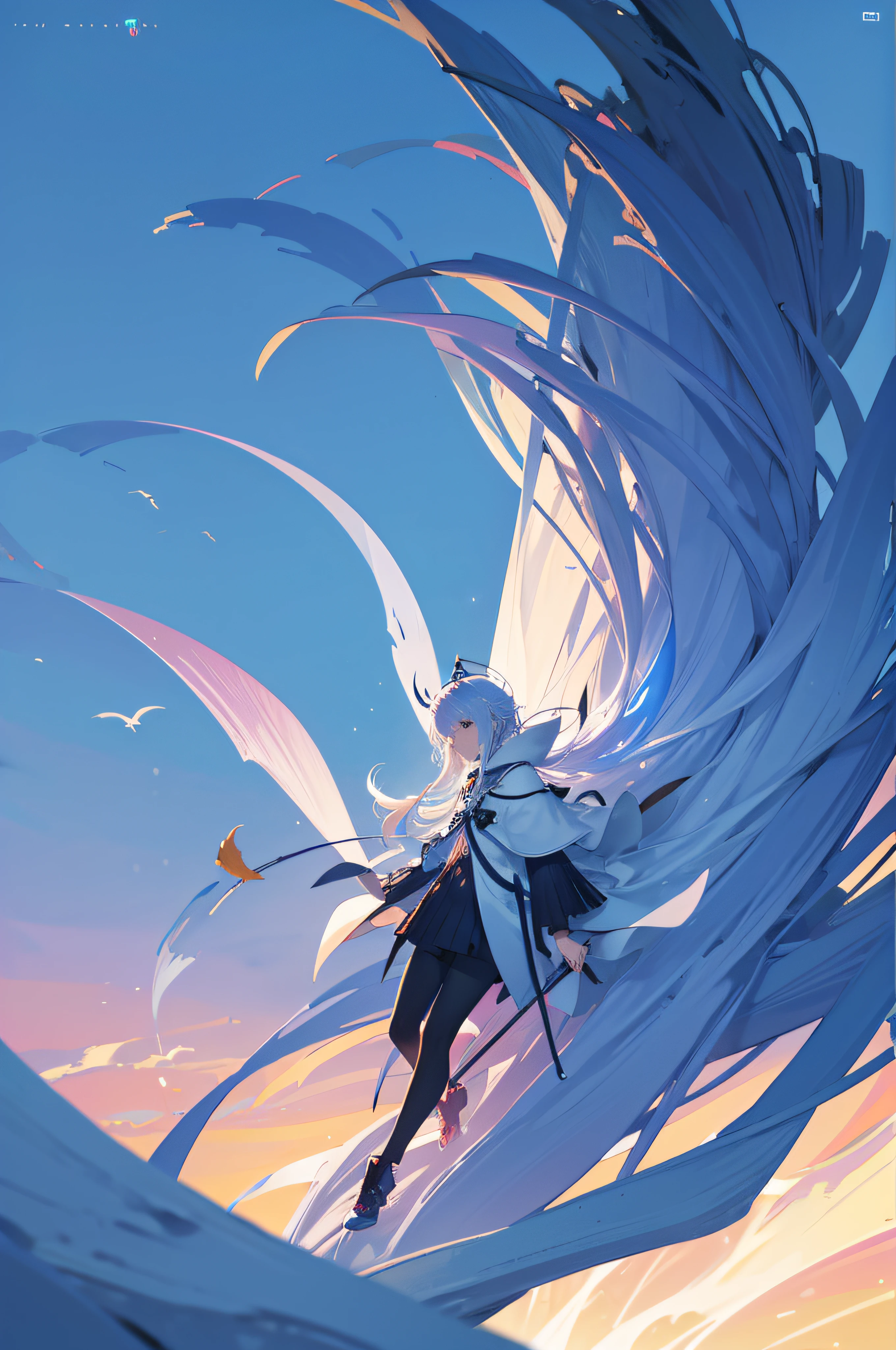 _shuimo_ Scenery like dream art, tmasterpiece, Graphic design,sci-fy ,planar ,Fantastical