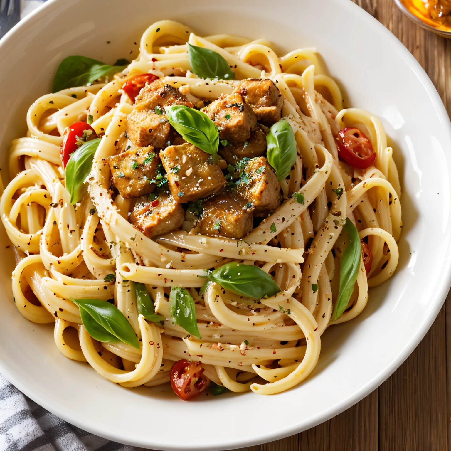 appetizing pasta