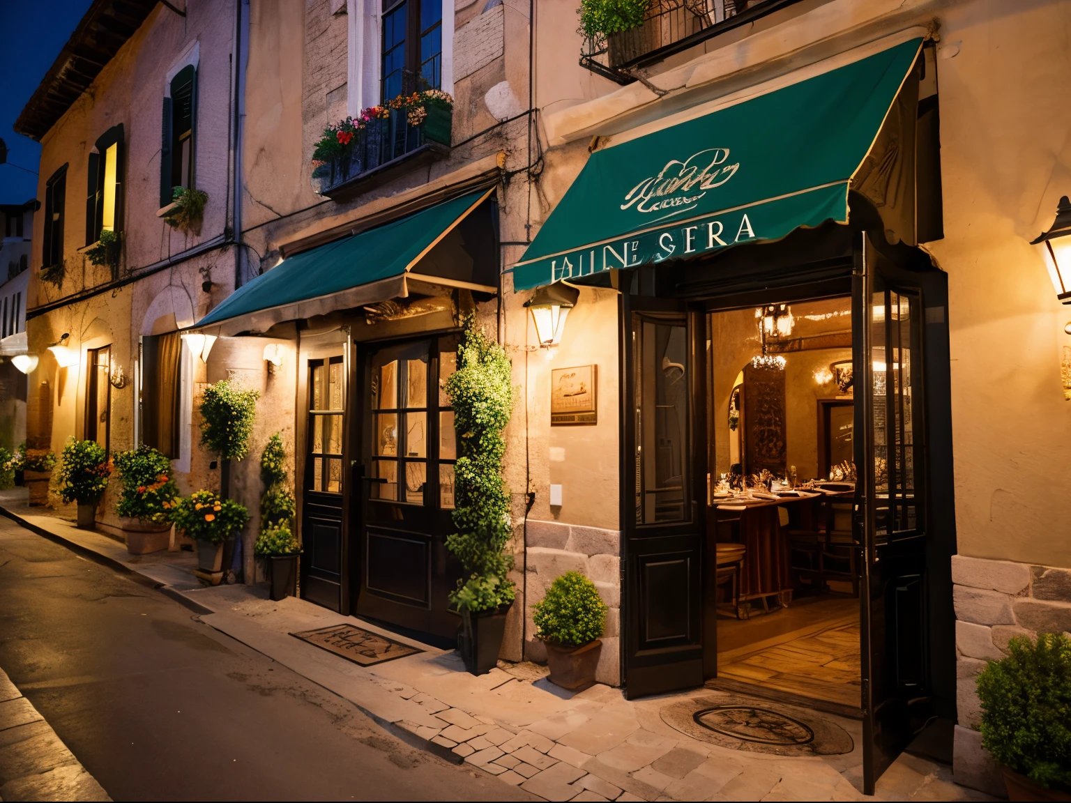 Stone Italian restaurant exterior