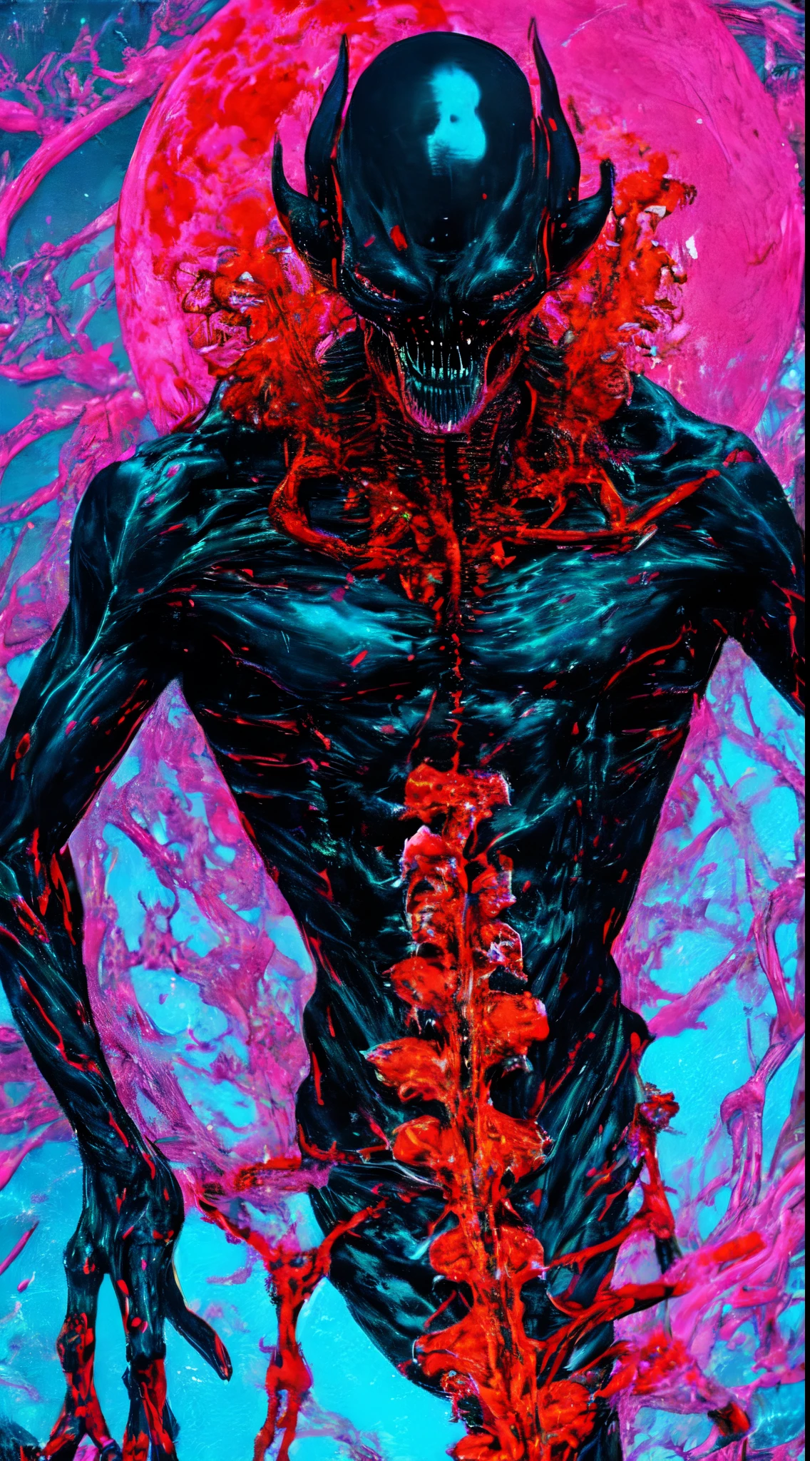 UHD, fractal ,HDR,higheres, best quality, 4k,((Extraterrestrial_creatures_goru)), putrefaction, body horror, insaneß detailed, hyper intrincate details, body terror, terror body, horror body, ,gore, (monster gore), solo, ((demon_guro satanism)), cannibalism, (Extraterrestrial_creatures_gore_horror_body_demoniac), multiples limbs, , Horror body, terror body, terror, horror, injury, blood, ((organs exposure)), ((brain exposure)), (intestines exposure), (demon monster), terrorific, (multiples eyes), scarred, bloodying injury, ((necrotic skin meat)), (( human sacrifice)), (animal sacrifice) , qliphotic, spectral aura, qliphotic demon, ((necrotic body)), necrotic look, chromatic, malevolent, creapy, blood bloodying