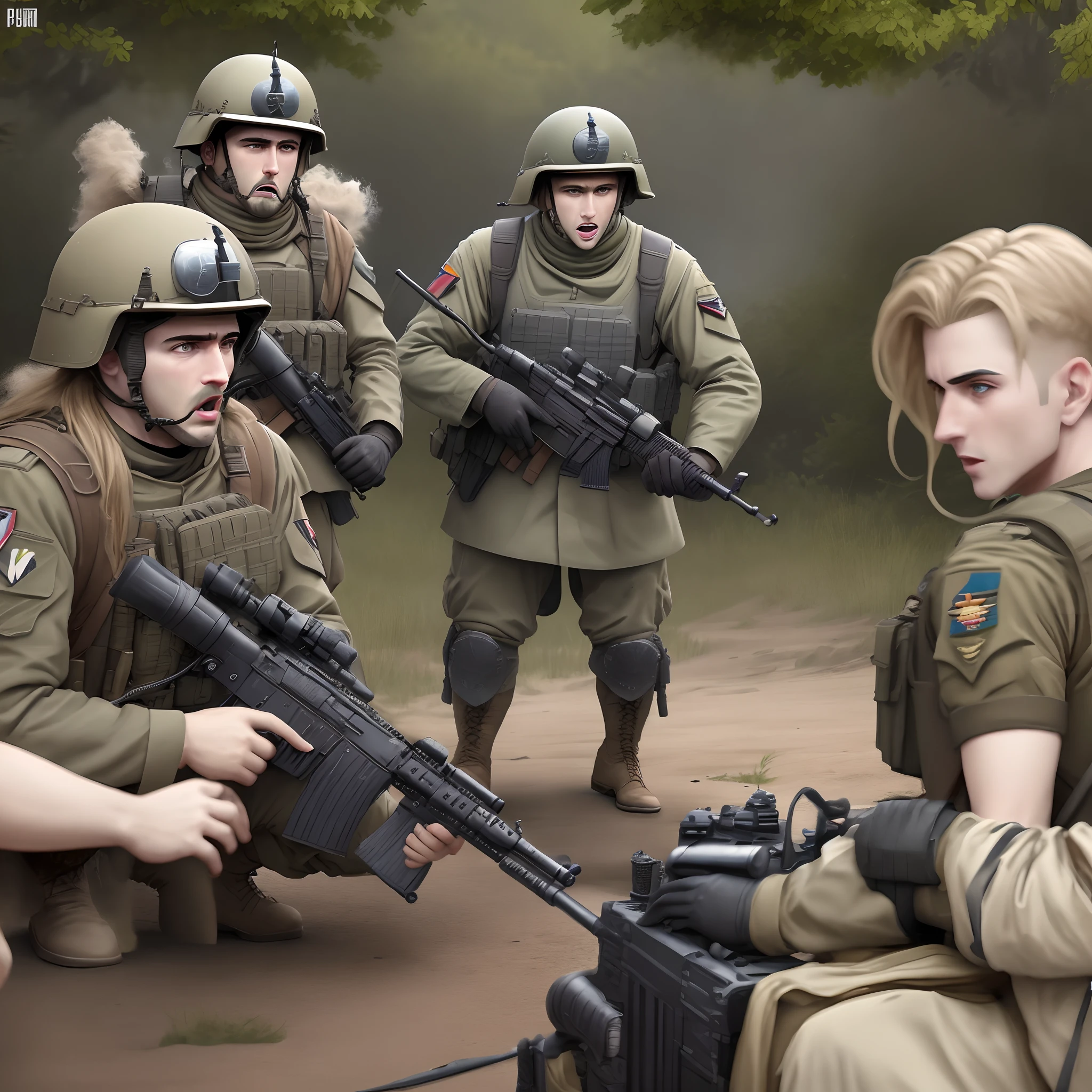 Numa realidade alternativa da Segunda Guerra Mundial, os Humanos, impersonating the allied forces, confrontam os Elfos, que assumem o papel dos nazistas. Em trincheiras, ambos utilizam rifles e magias, transforming the conflict into an epic of magical and military proportions.