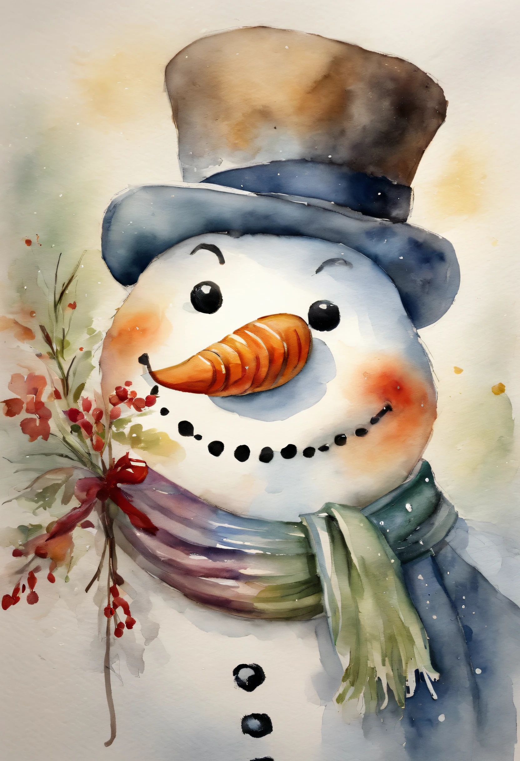 Top image quality、masutepiece、top-quality、A hyper-realistic、Photorealsitic、snowman